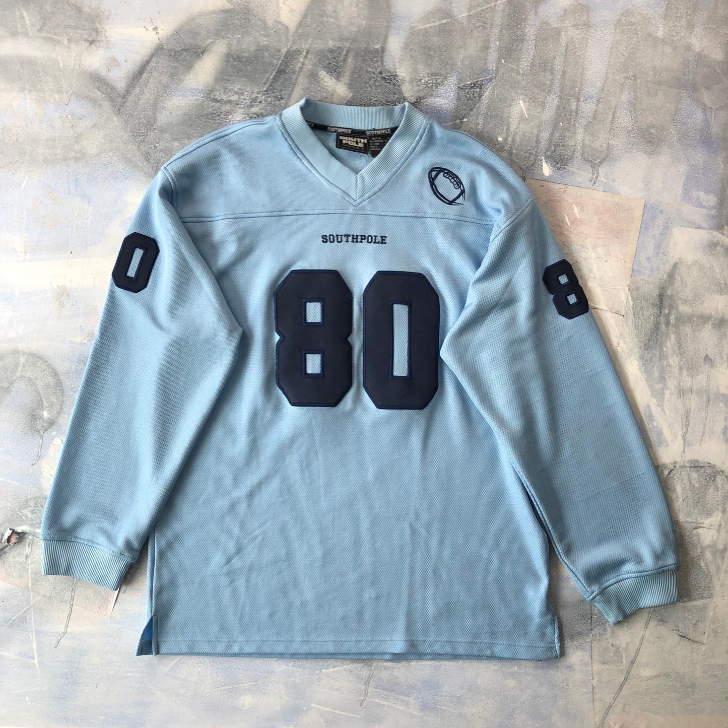 South Pole 80 Football Retro Sport Jersey XL