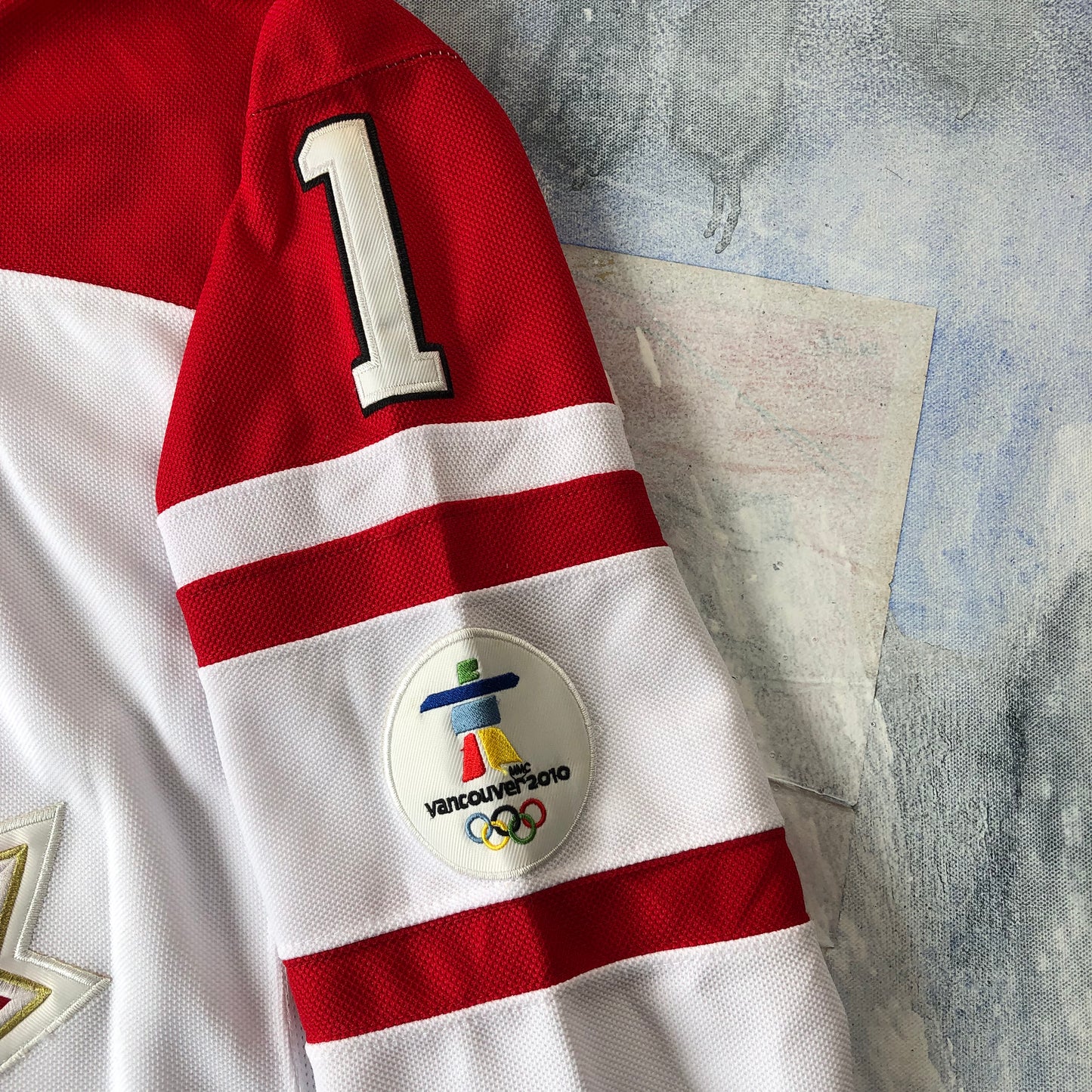 Team Canada Hockey 2010 Olympics Robert Luongo Jersey M