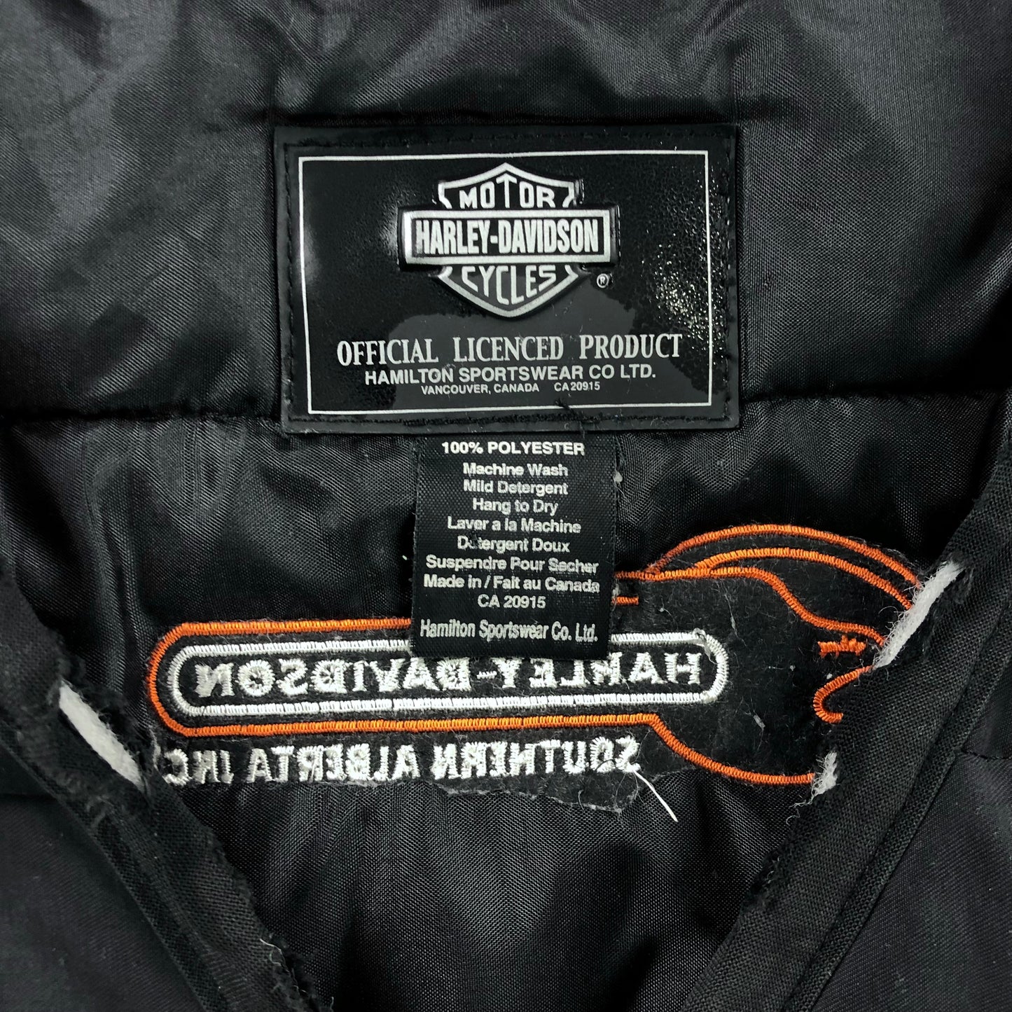 Vintage Harley Davidson Motorcycles The Old Hippie Zip Vest XL