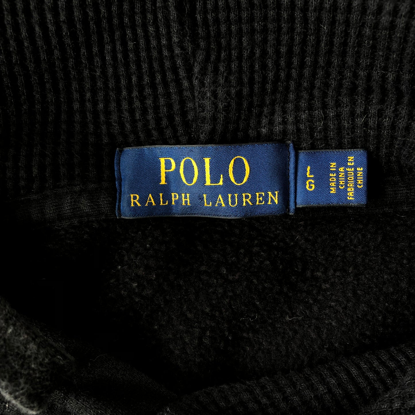 Polo Ralph Lauren Martini Tuxedo Bear Hoodie Sweatshirt L