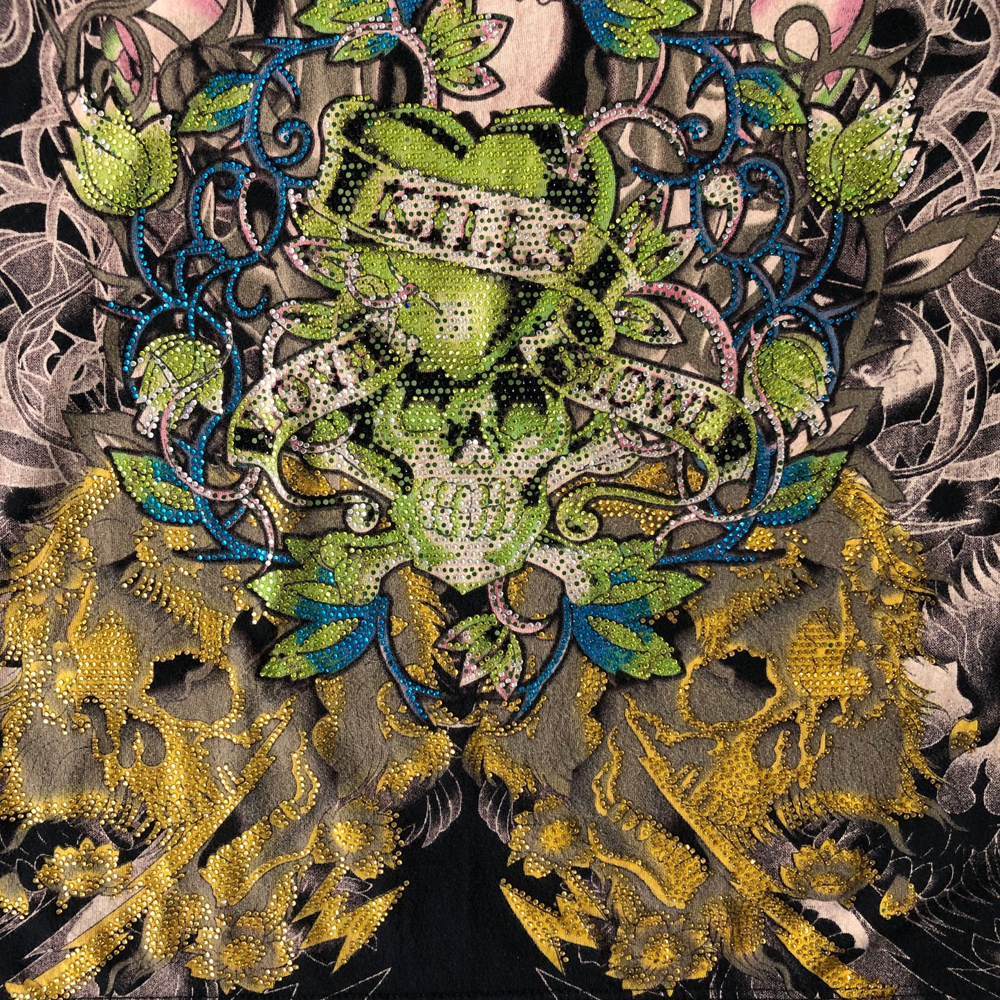 Don Ed Hardy By Christian Audigier Love Kills T Shirt M