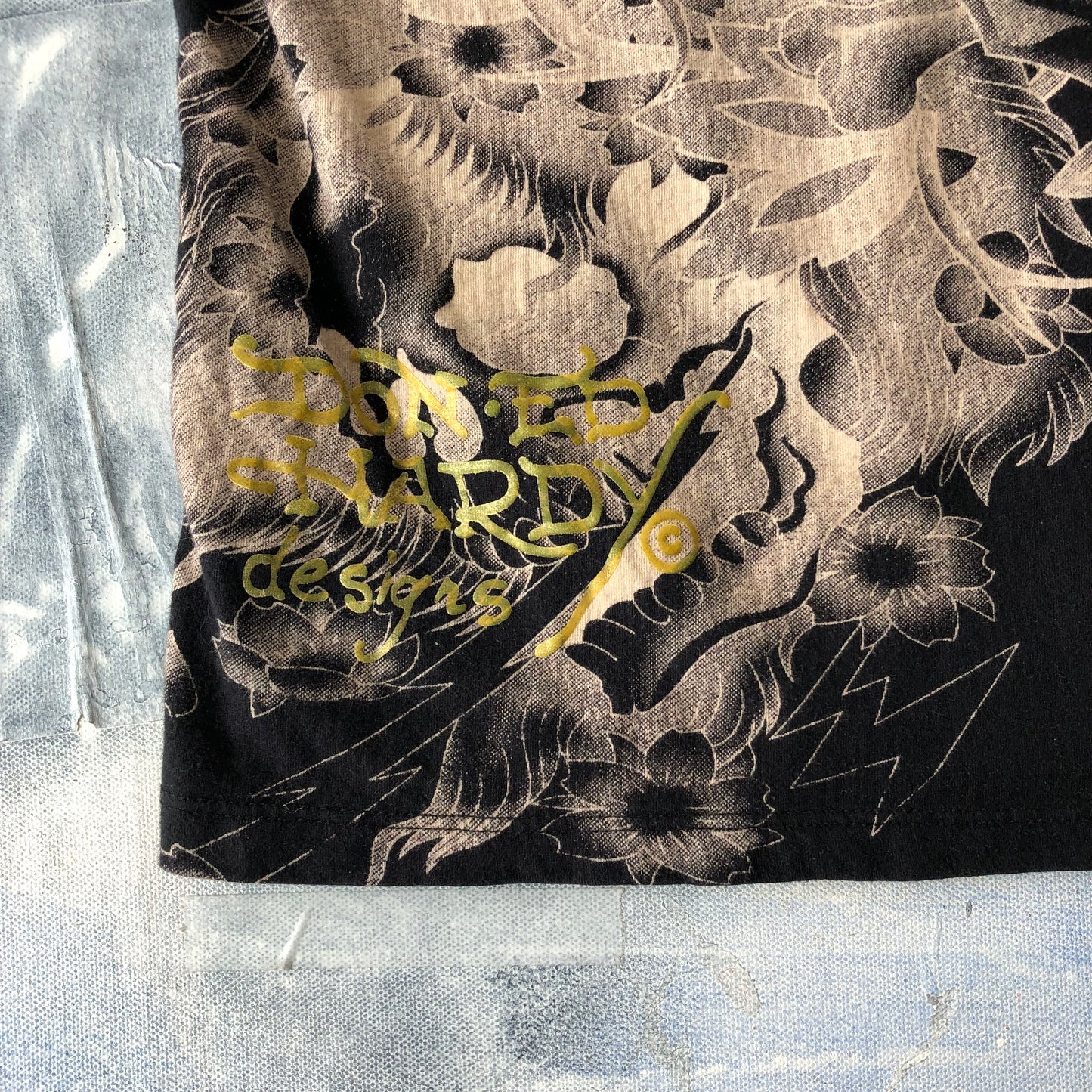 Don Ed Hardy By Christian Audigier Love Kills T Shirt M