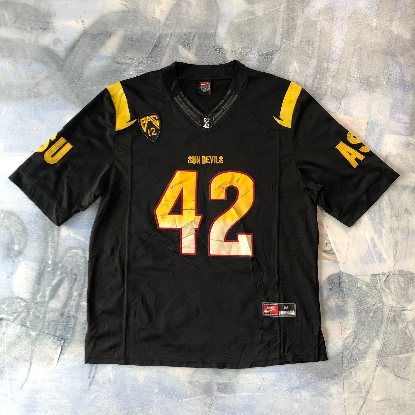 Nike Arizona State University Sun Devils Pat Tillman Retro Football Jersey M
