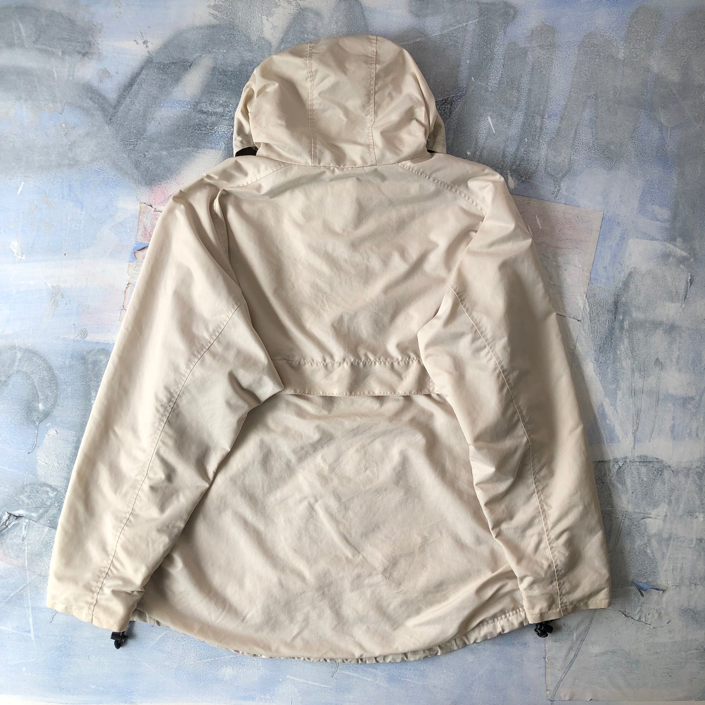 Vintage 90s Nike Quarter Zip Lined Hooded Jacket XXL