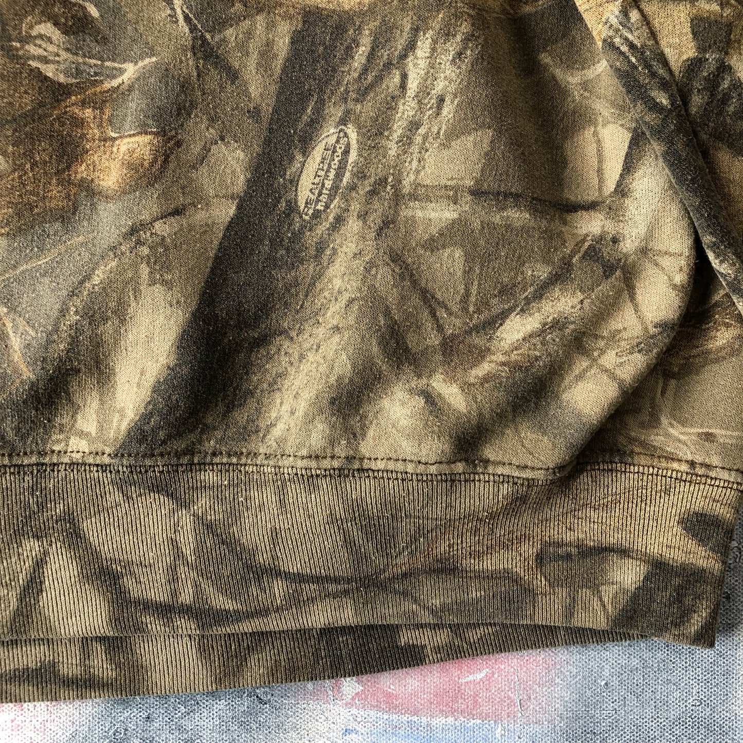 Vintage Real Tree Hardwood Camo Crewneck Sweatshirt XL