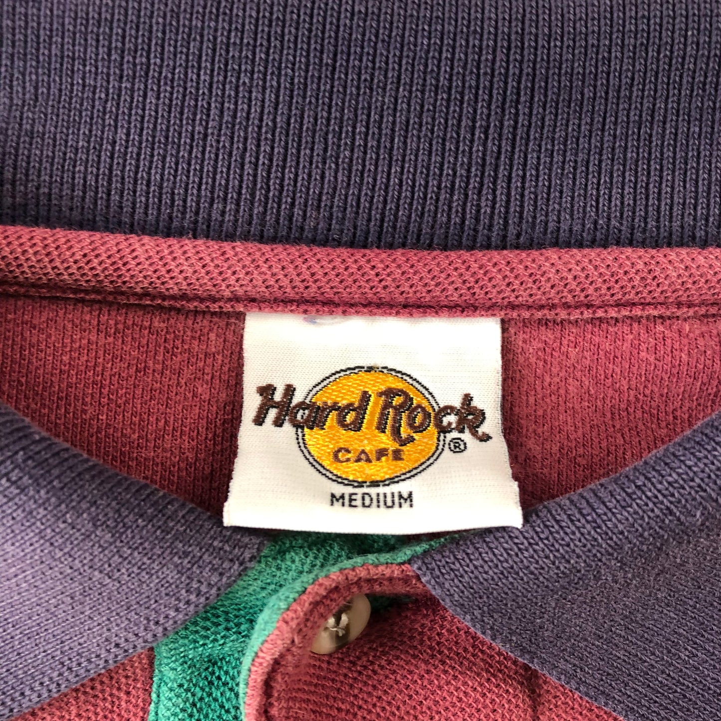 Vintage Hard Rock Cafe Paris Polo Shirt M