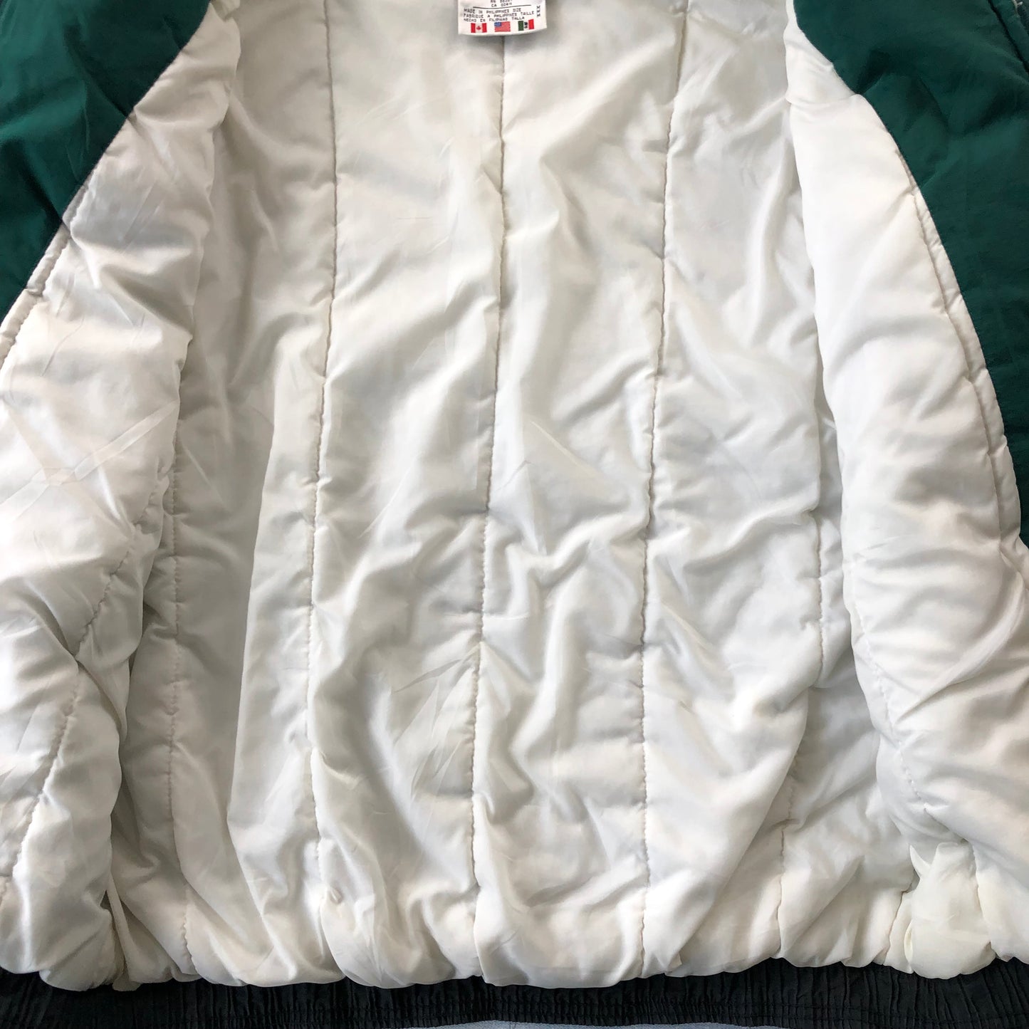 Adidas 90s Hooded Puffer Zip Jacket M