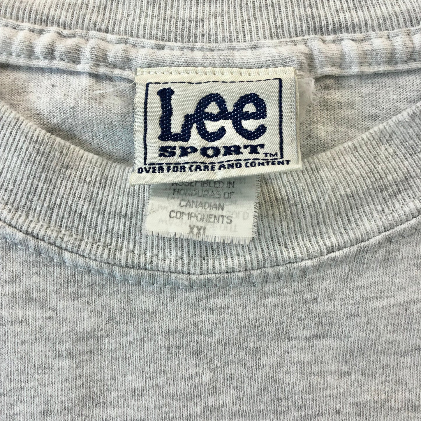 Vintage Lee Sport New York Yankees Embroided T Shirt XXL