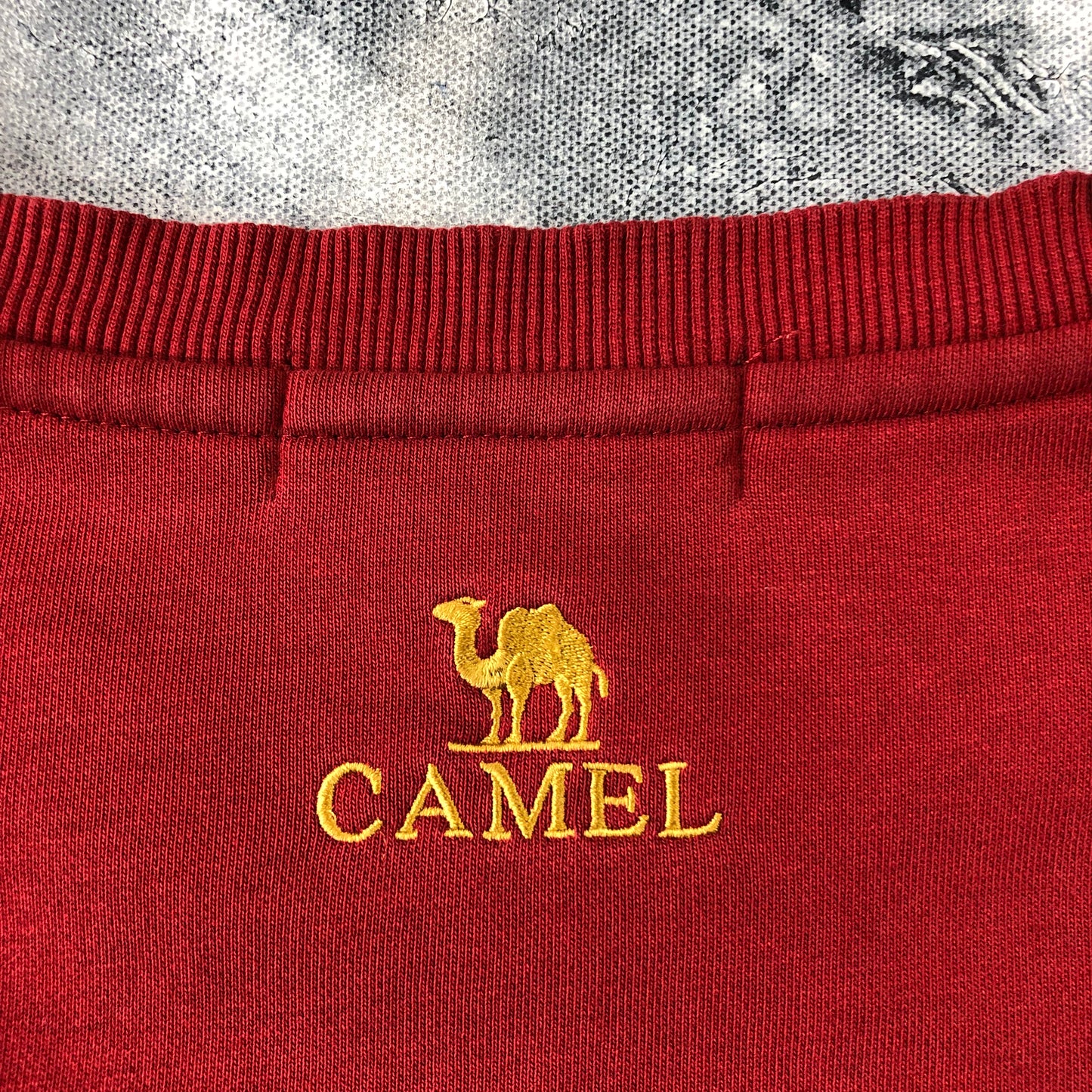 Vintage Camel Experience Life In the Form Of Nature Crewneck Sweatshirt XL