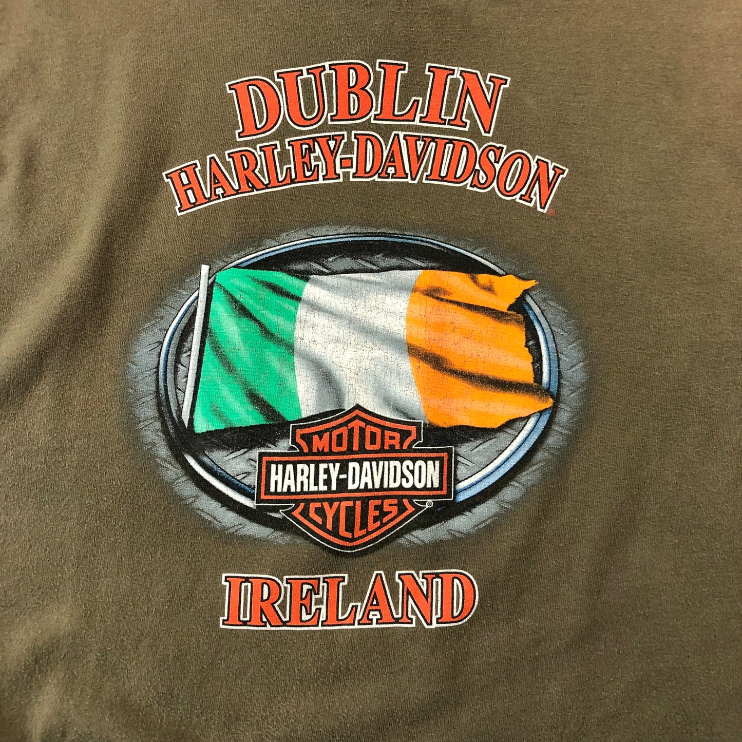 Vintage Harley Davidson Motorocycles Ireland Tank Top L