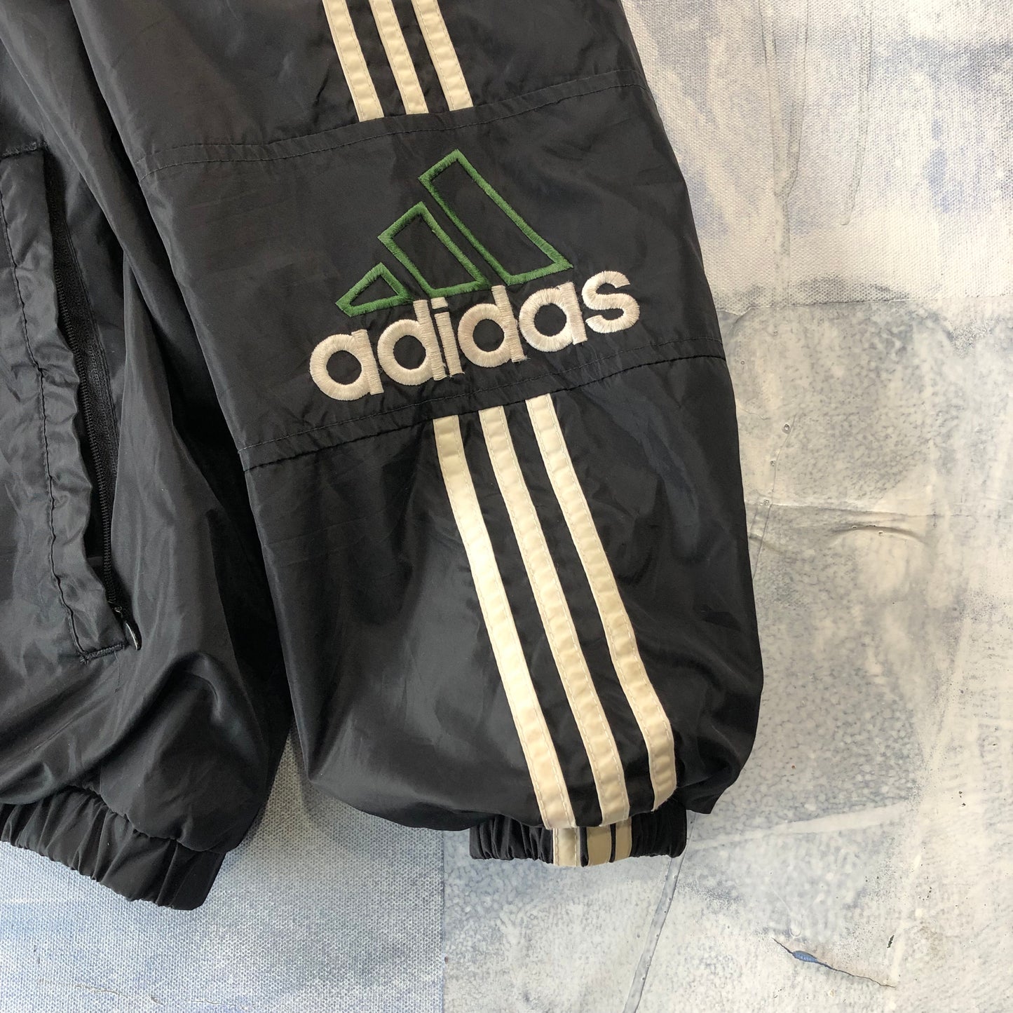 Adidas 90s Hooded Puffer Zip Jacket XL