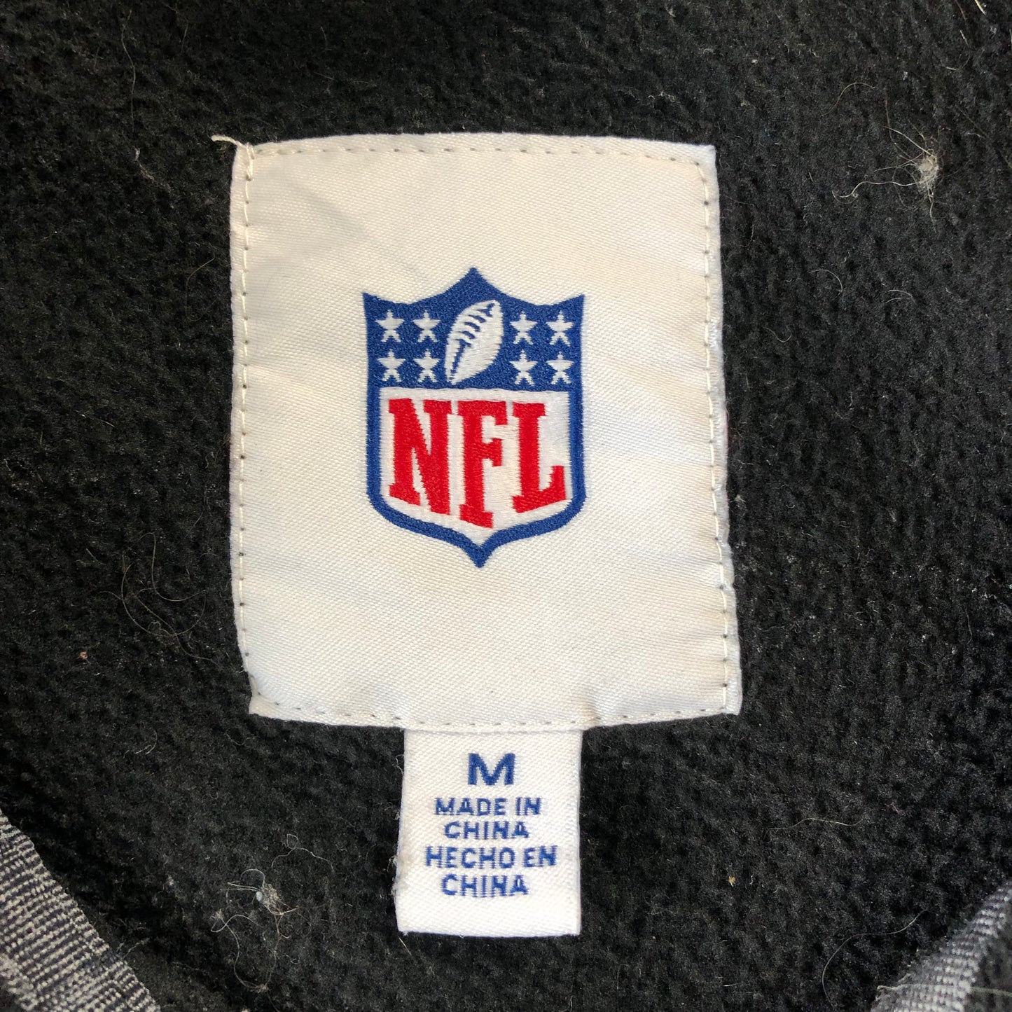 NFL Seattle Seahawks Zip Fleece Sweatshirt M