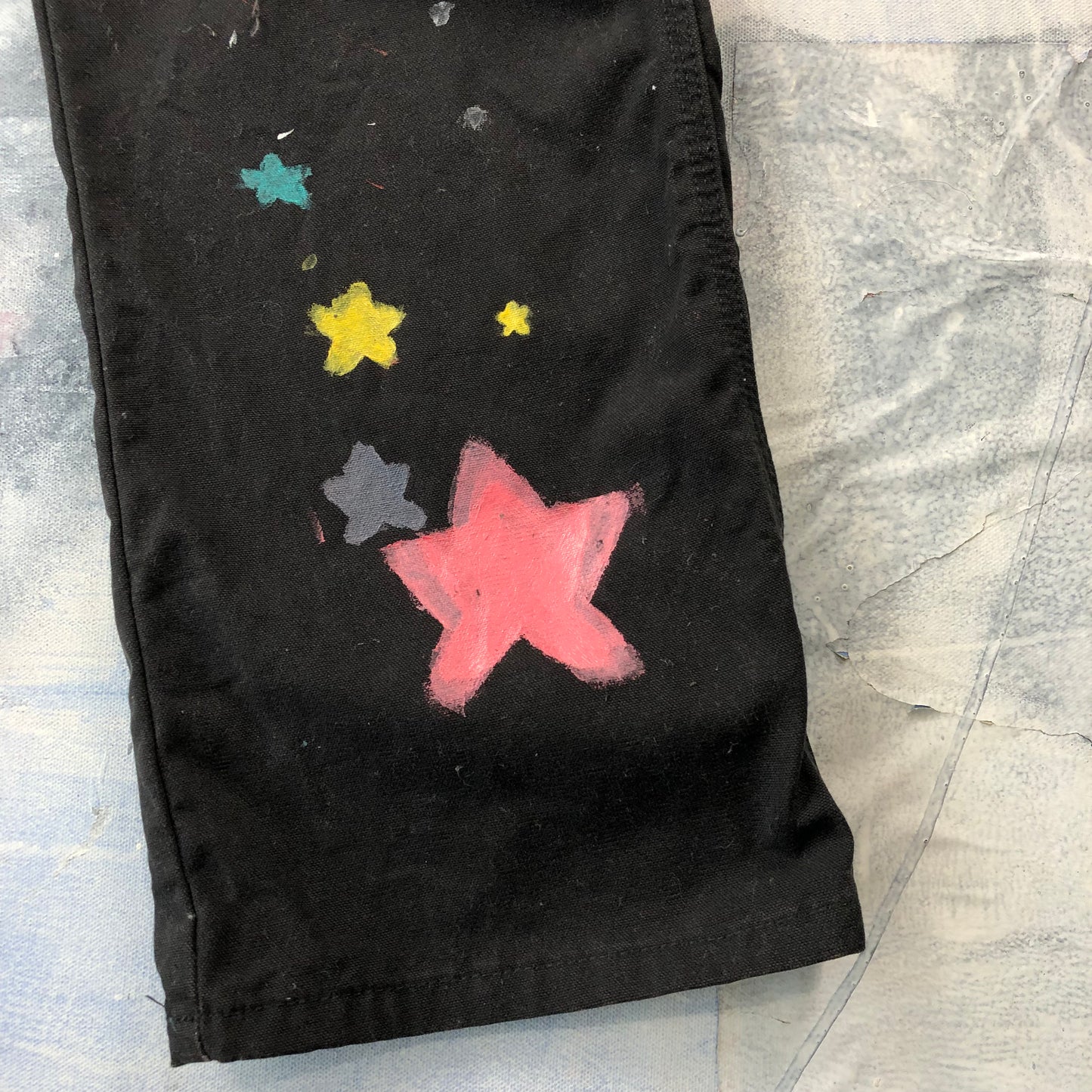Dickies Custom Star Painted Workwear Pant W32