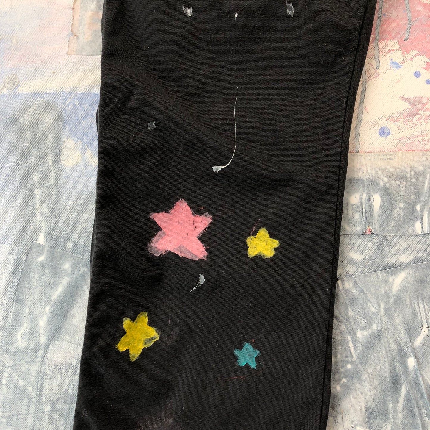 Dickies Custom Star Painted Workwear Pant W32