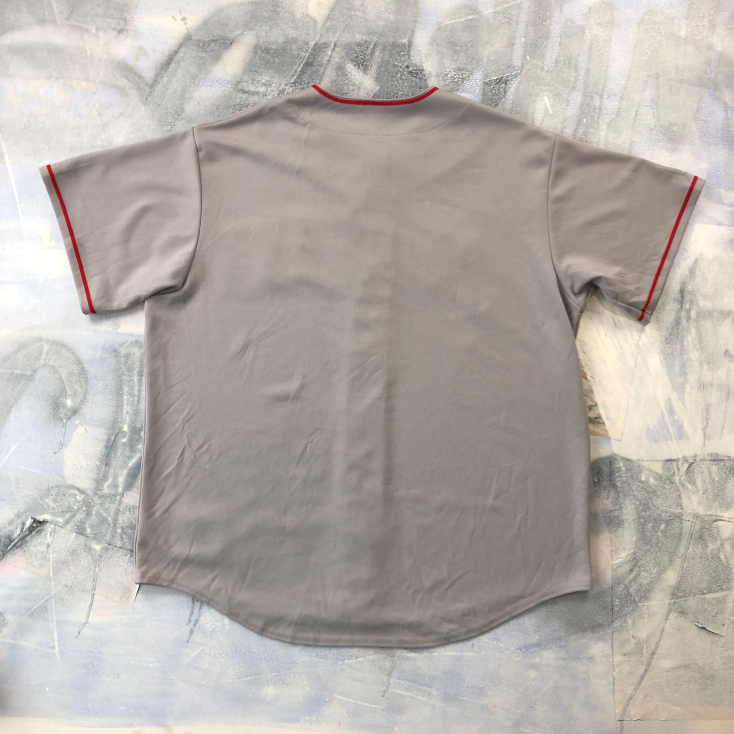 MLB Anaheim Angels Majestic Button Jersey XXL