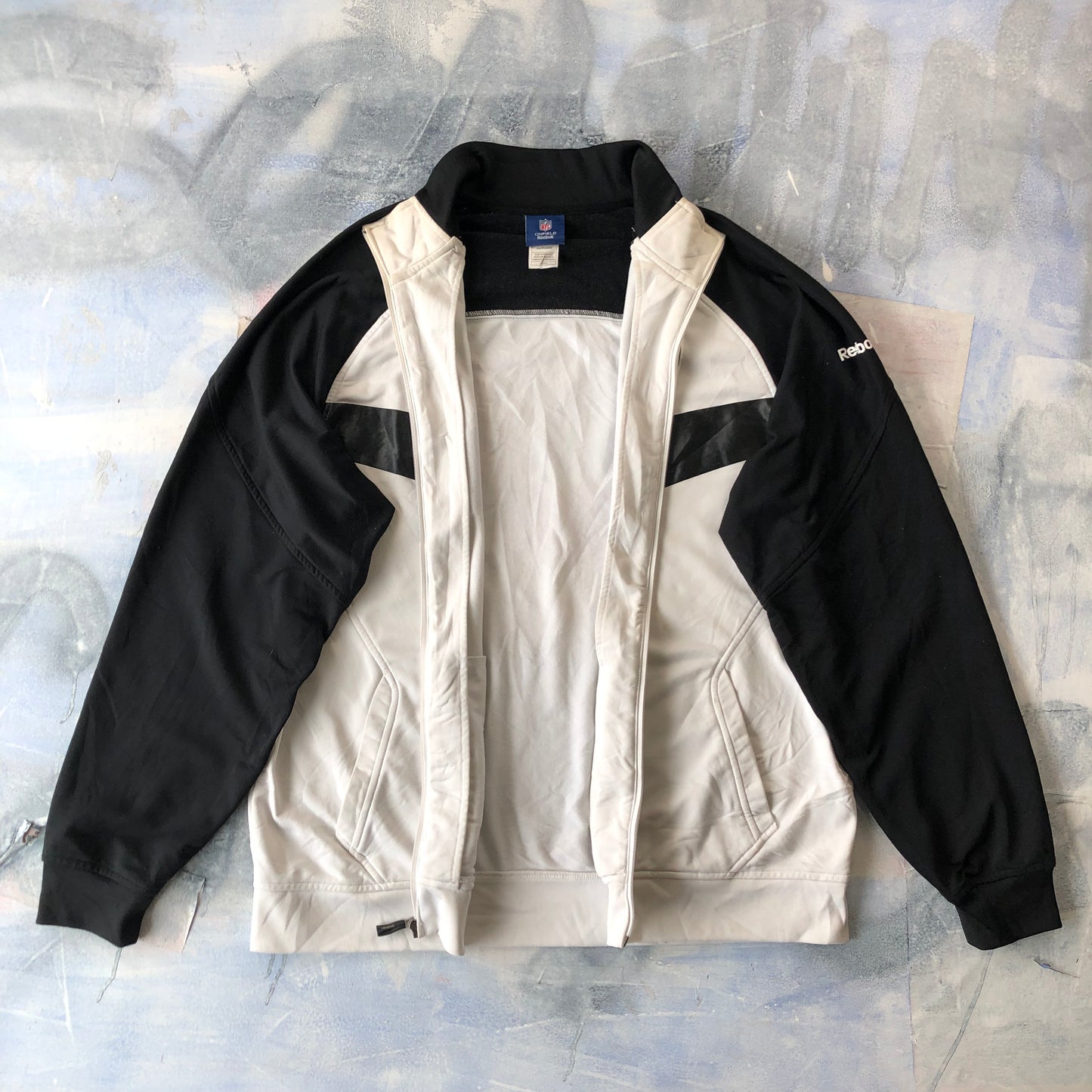 Reebok NFL Oakland Raiders On Field Zip Jacket XL