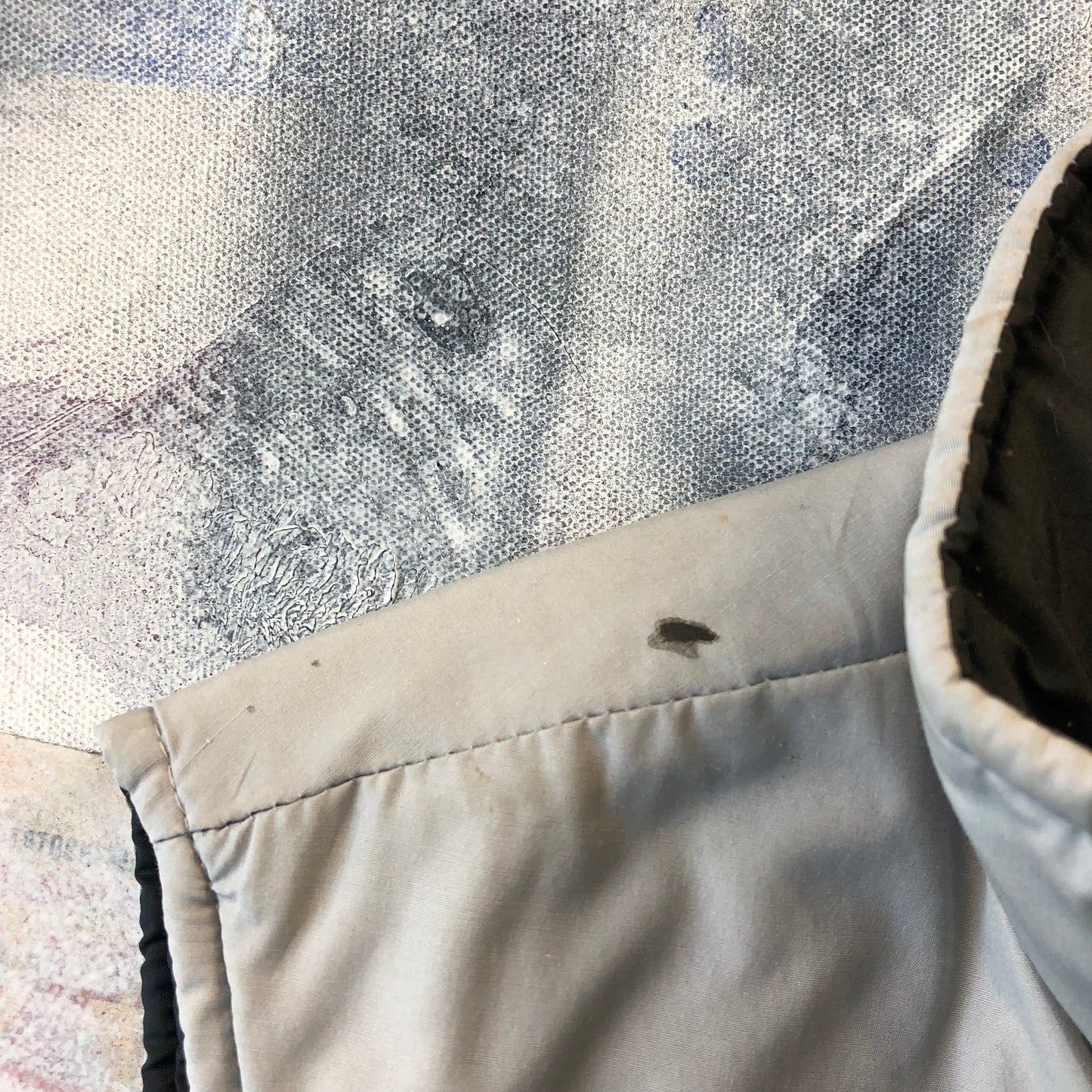 Vintage 80s Toyota Puffer Zip Vest M