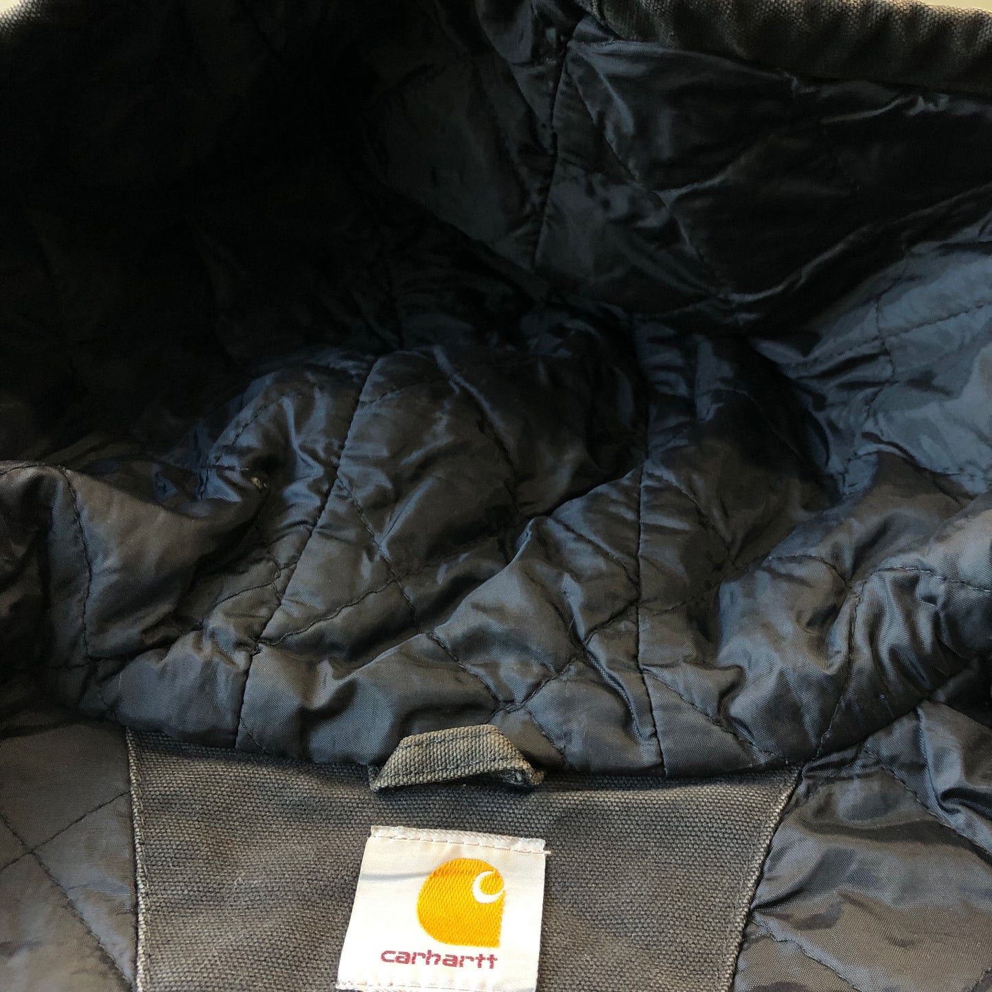 Vintage Carhartt Hooded Workwear Vest Zip Jacket M