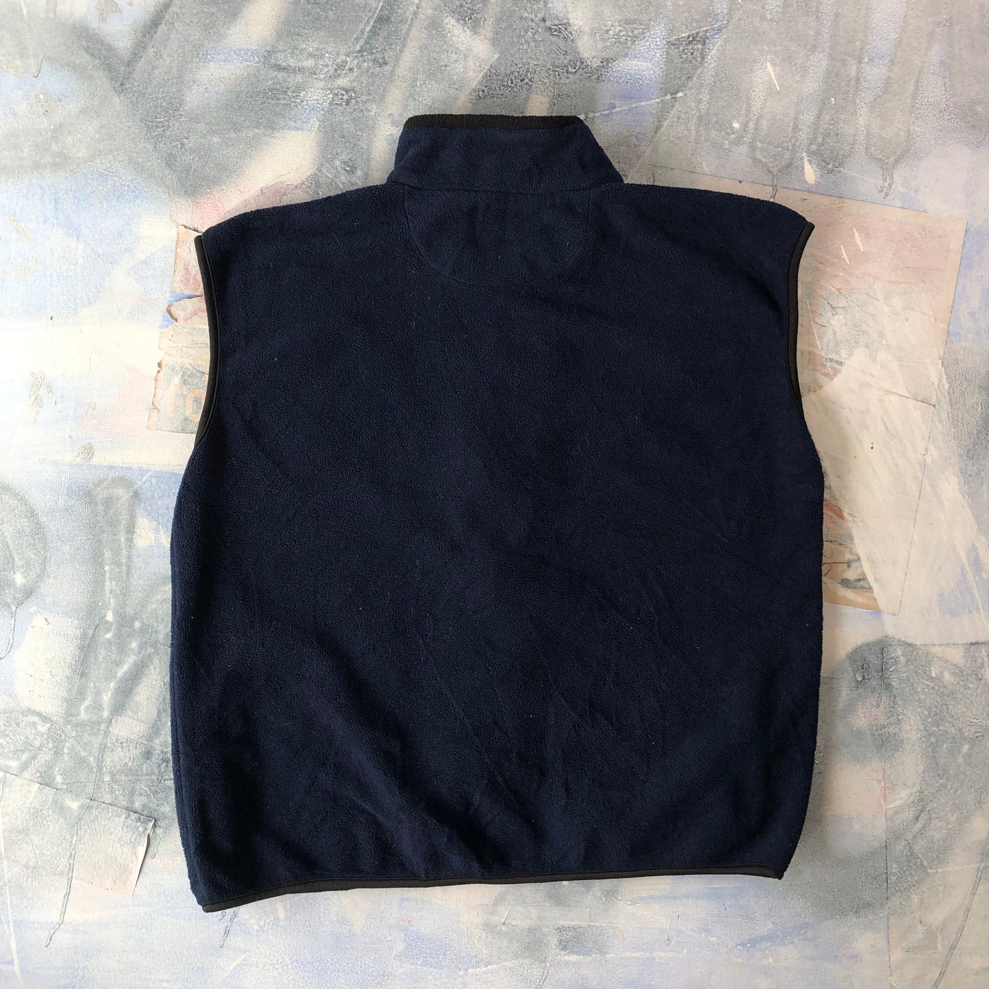 Champion Retro Fleece Zip Vest Sweatshirt M