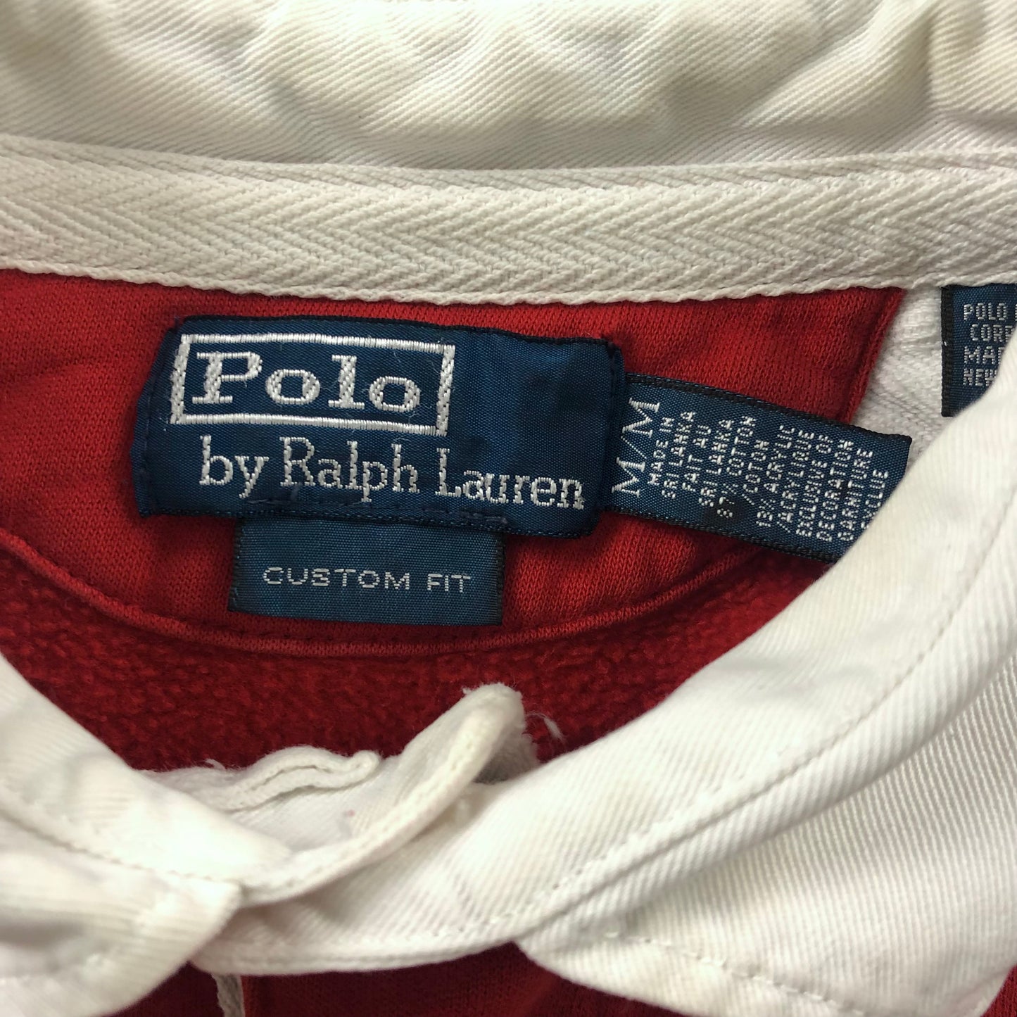 Vintage Polo Ralph Lauren Long Sleeve Polo Shirt M
