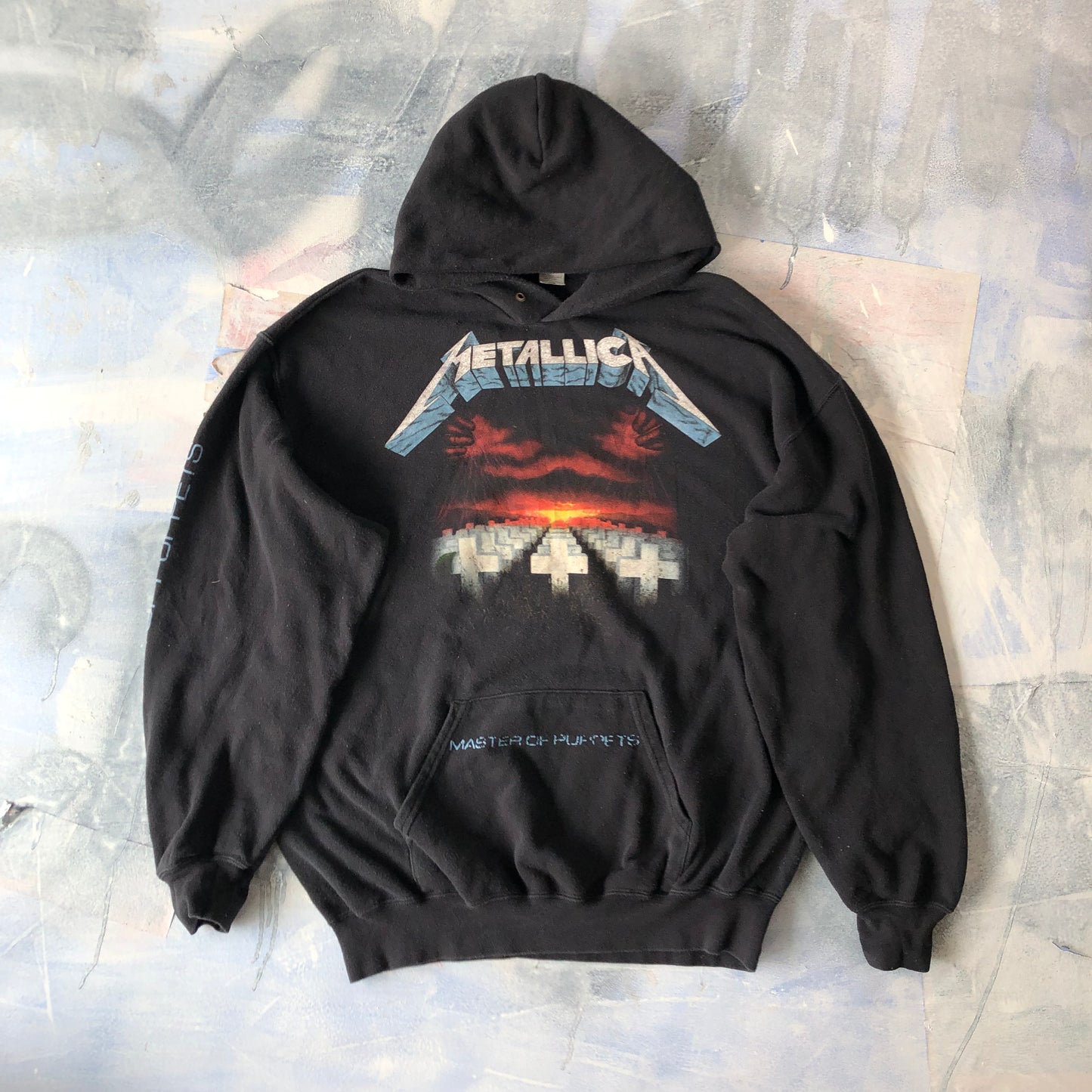 Metallica Master of Puppets Hoodie Sweatshirt XL