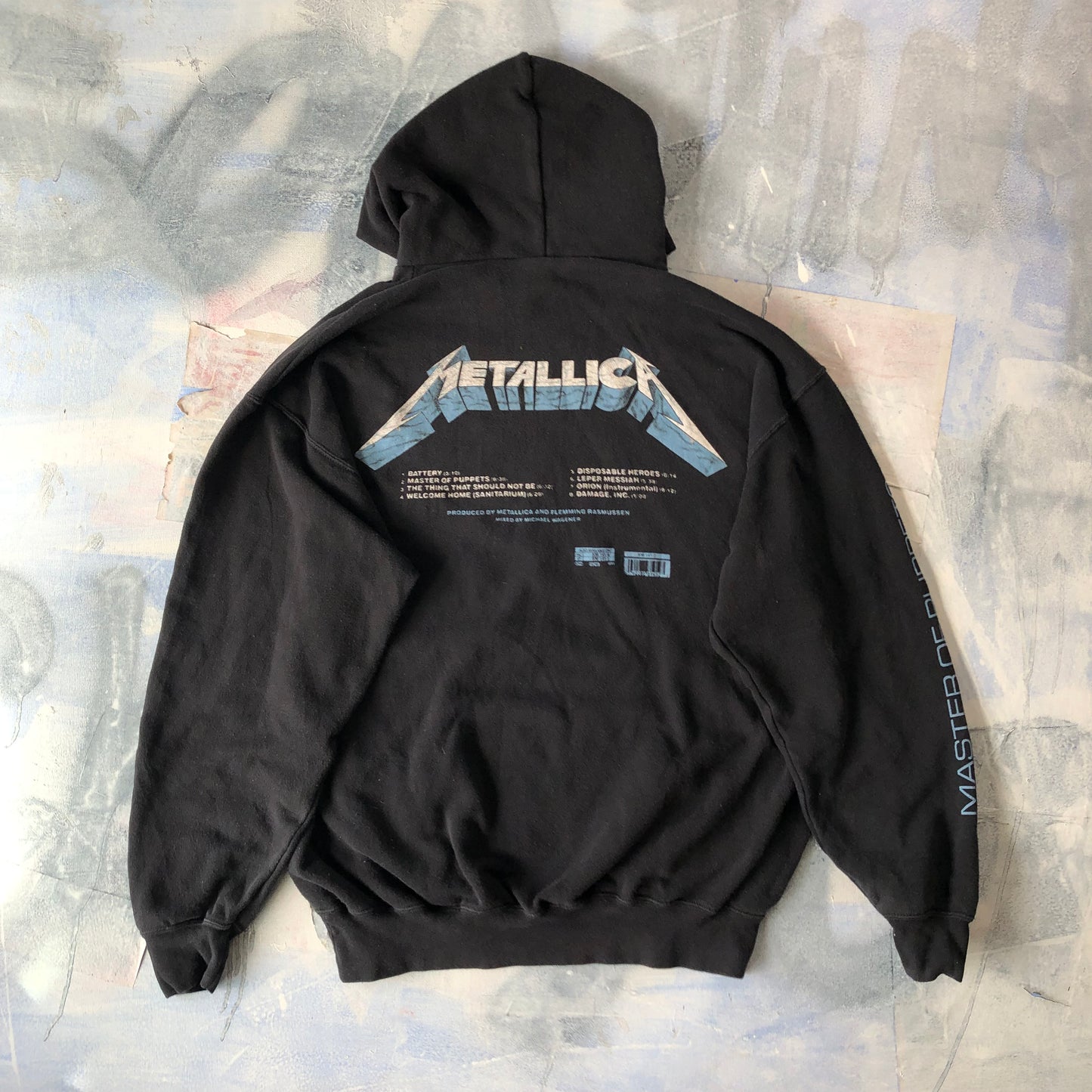 Metallica Master of Puppets Hoodie Sweatshirt XL