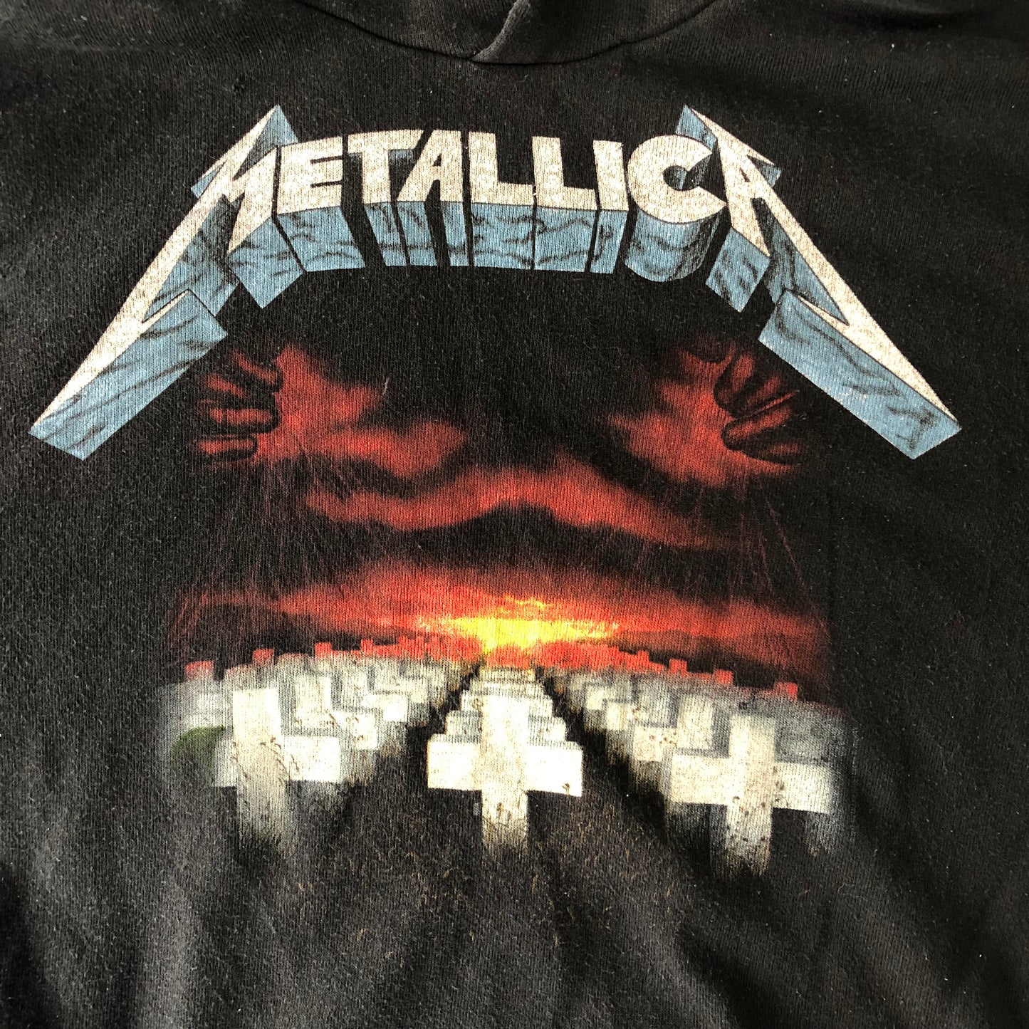 Metallica Master of Puppets Hoodie Sweatshirt XL