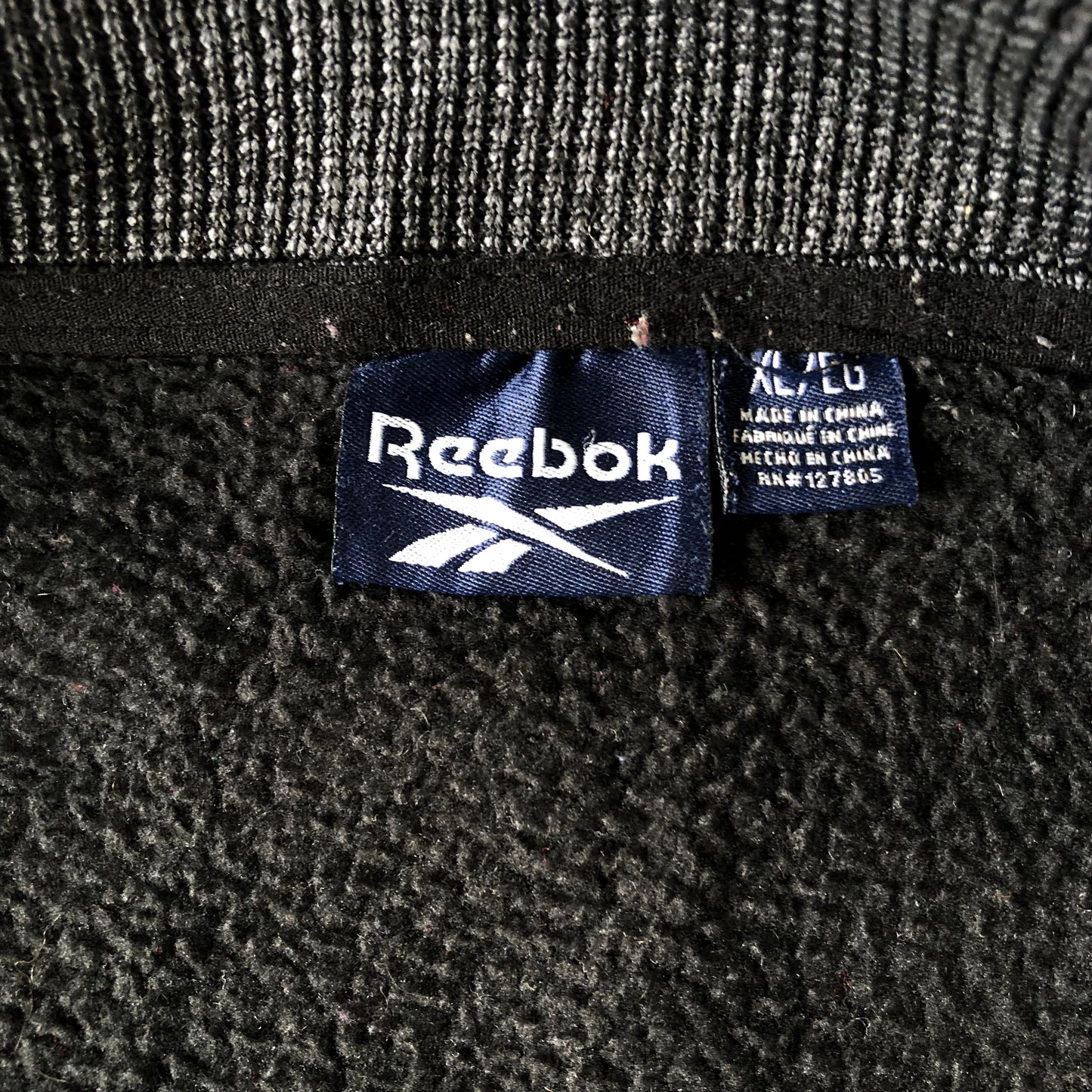 Vintage Reebok Tech Fleece Line Zip Sweatshirt XL
