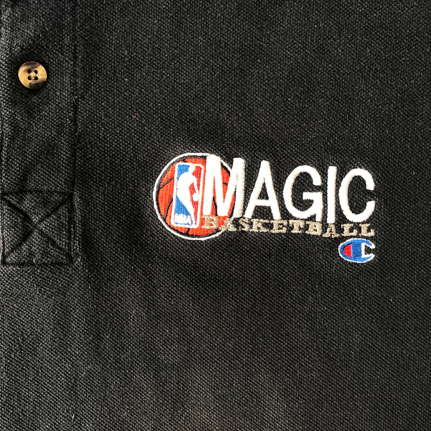Champion NBA Orlando Magic Retro Polo Shirt L