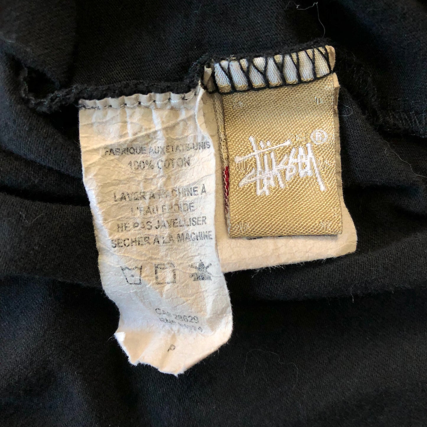 Vintage USA Stussy 1980 T Shirt S (Womens)