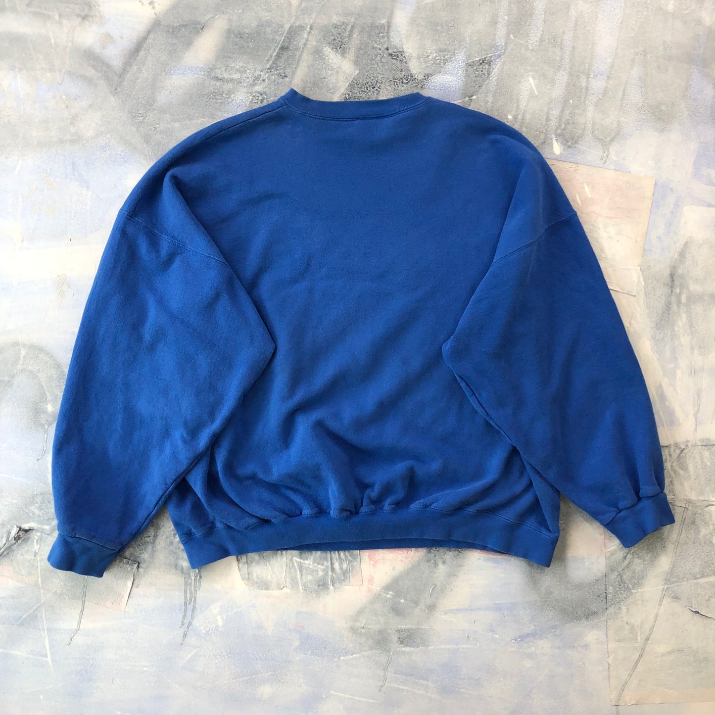 NFL New England Patriots Logo Athletic Retro USA Crewneck Sweatshirt XXL