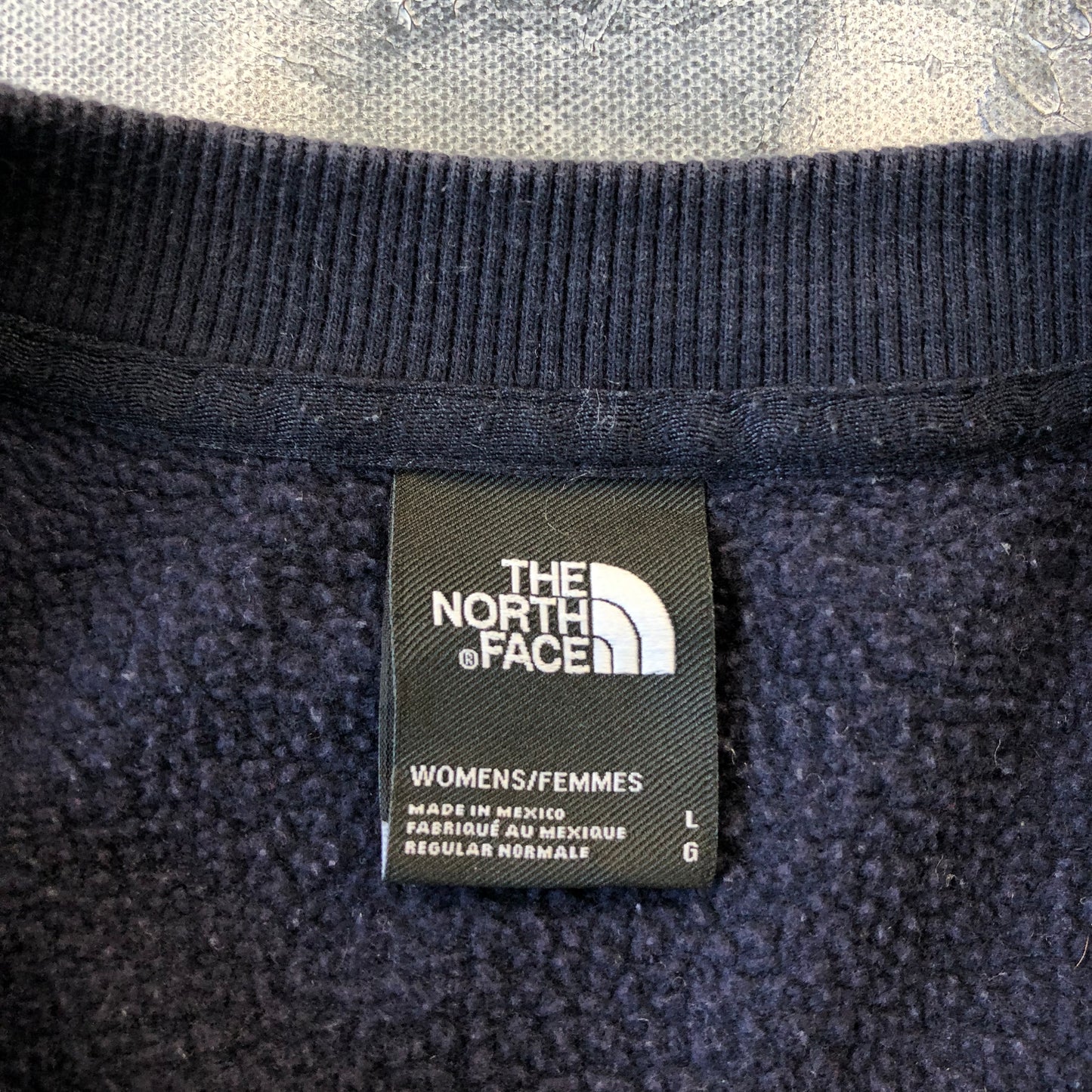 The North Face Embroided Crewneck Sweatshirt L (Womens)