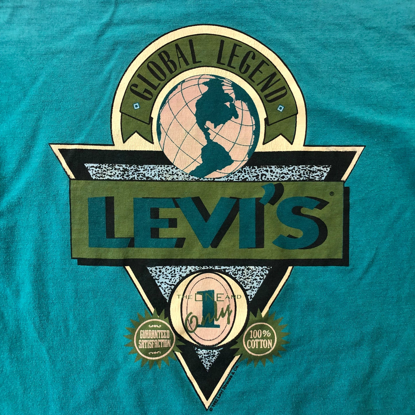 Levis Global Legend The One & Only Retro USA T Shirt M
