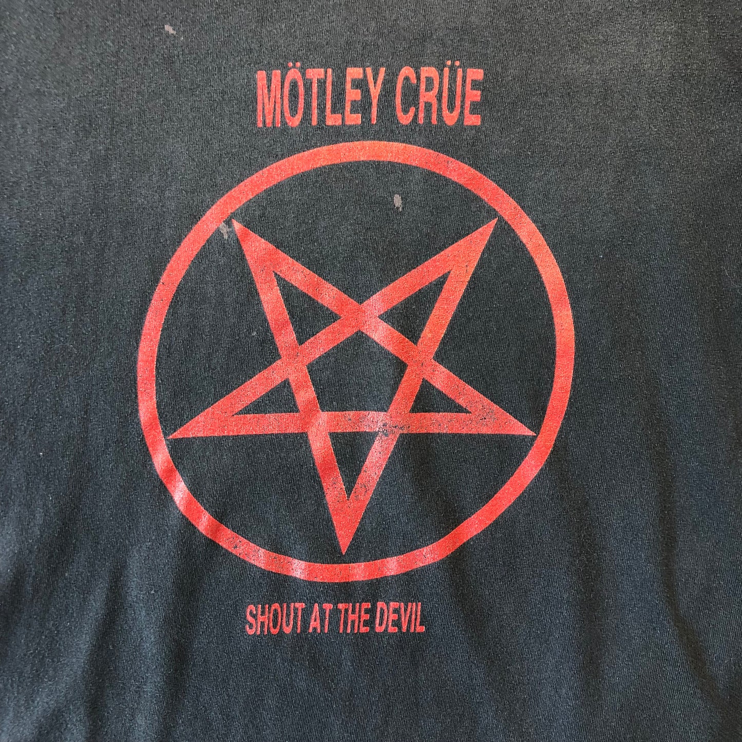 Vintage Motley Crue Shout At The Devil L