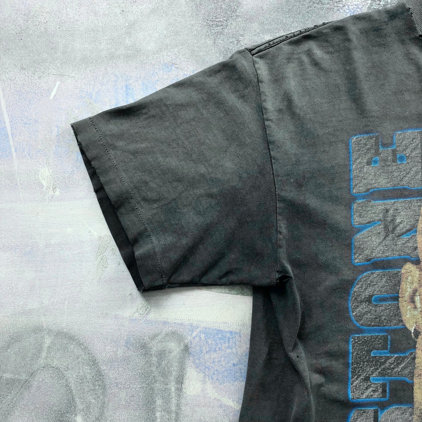 Vintage 90s WWF Stone Cold Steve Austin Skull Face T Shirt L