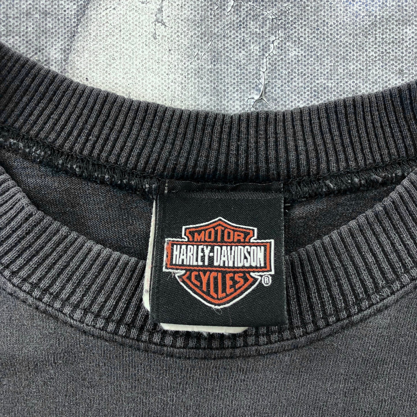 Vintage Harley Davidson Motorcycles Canadian Rockies Long Sleeve Heavyweight Shirt L