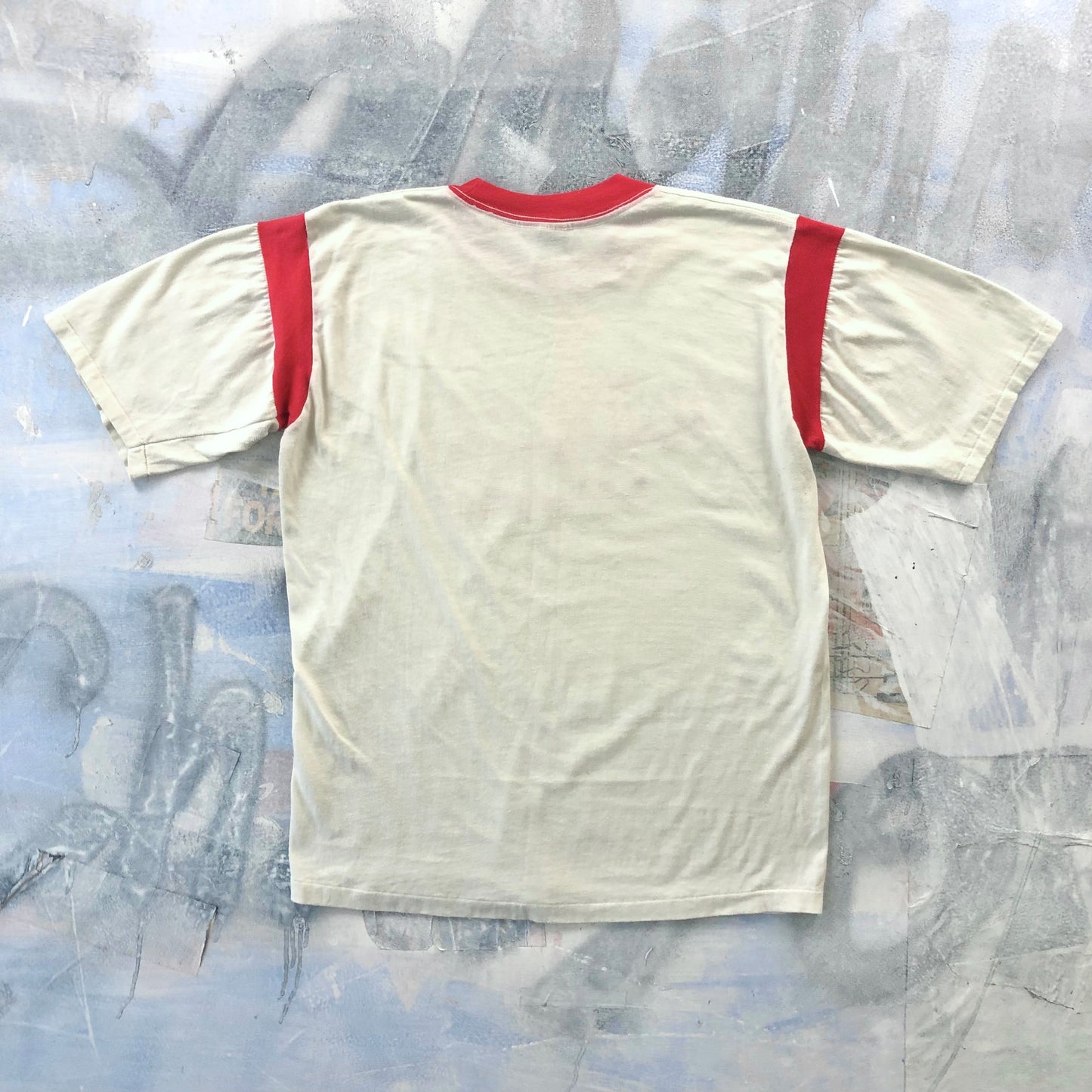 Vintage USA 70s Universal Studios Single Stitch Ringer T Shirt XL