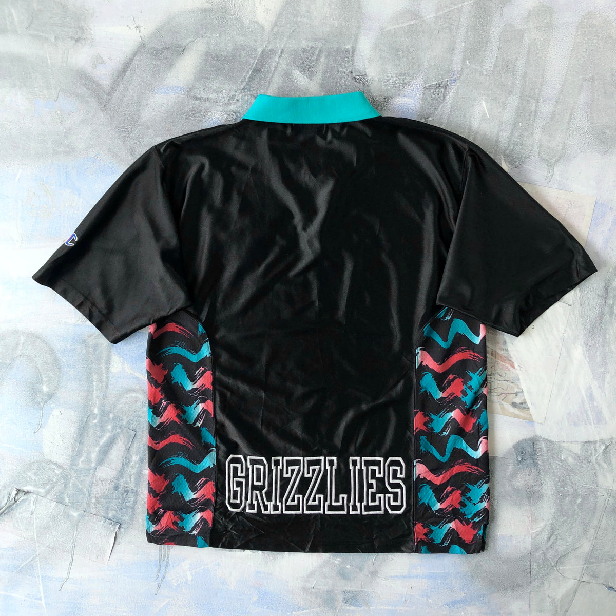 Vintage Champion NBA Vancouver Grizzlies Warm Up Jersey L