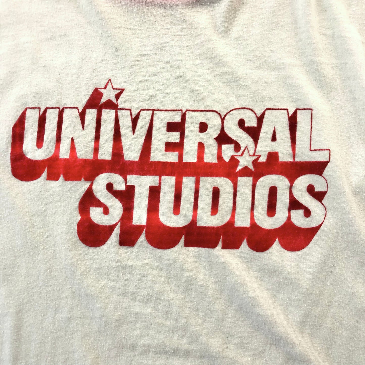 Vintage USA 70s Universal Studios Single Stitch Ringer T Shirt XL
