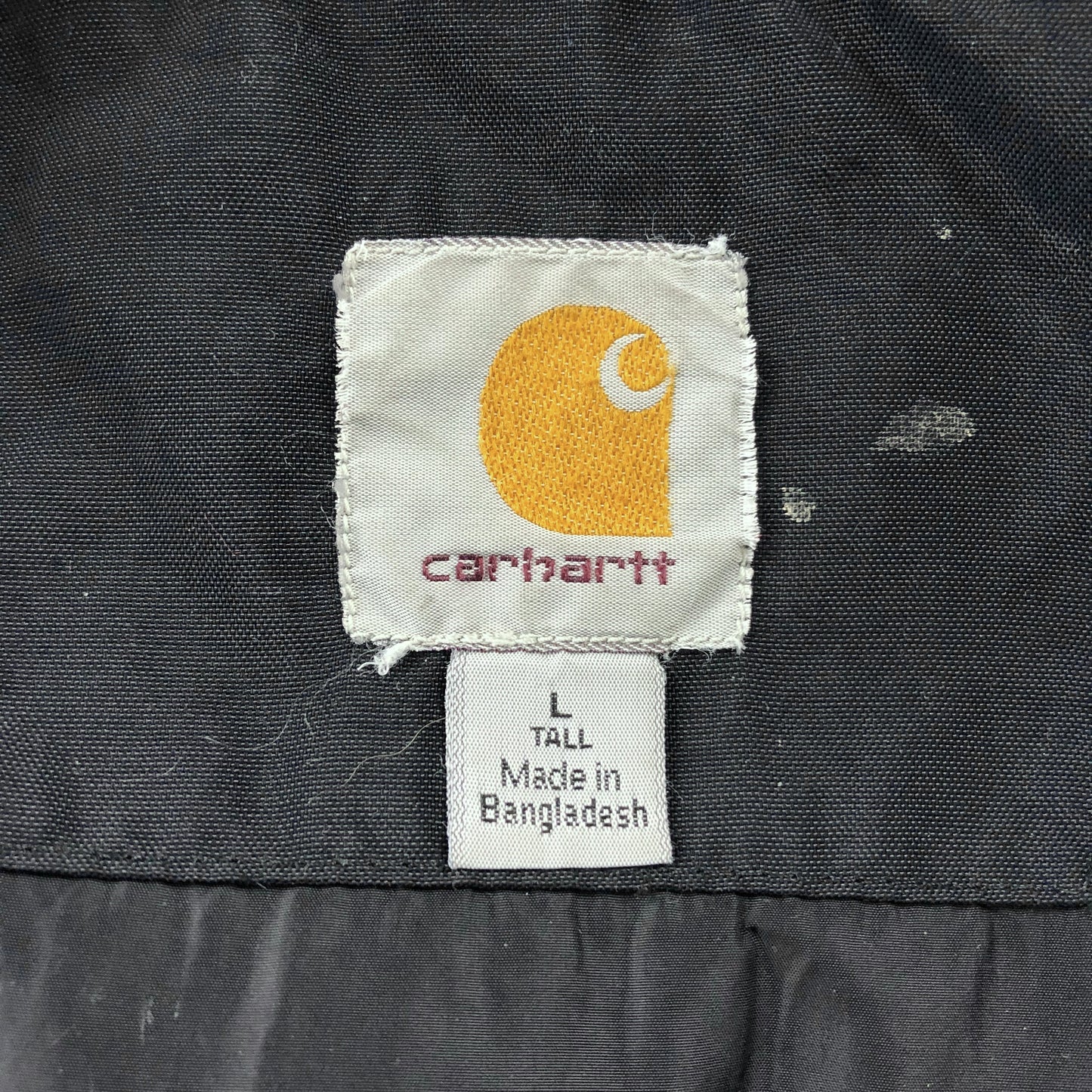 Vintage Carhartt Down Vest Zip Button Jacket L