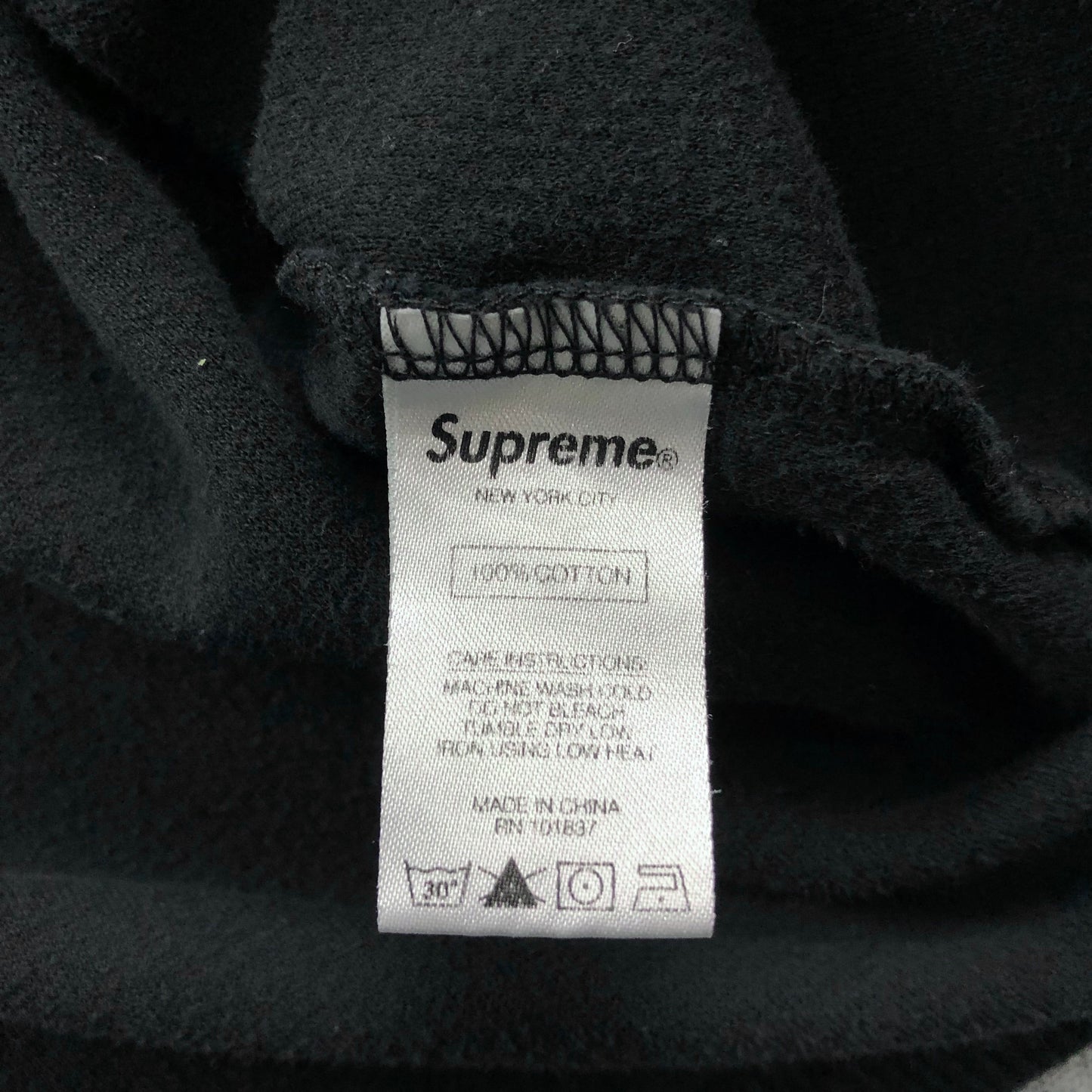 Supreme New York Waffle Knit Crewneck T Shirt M