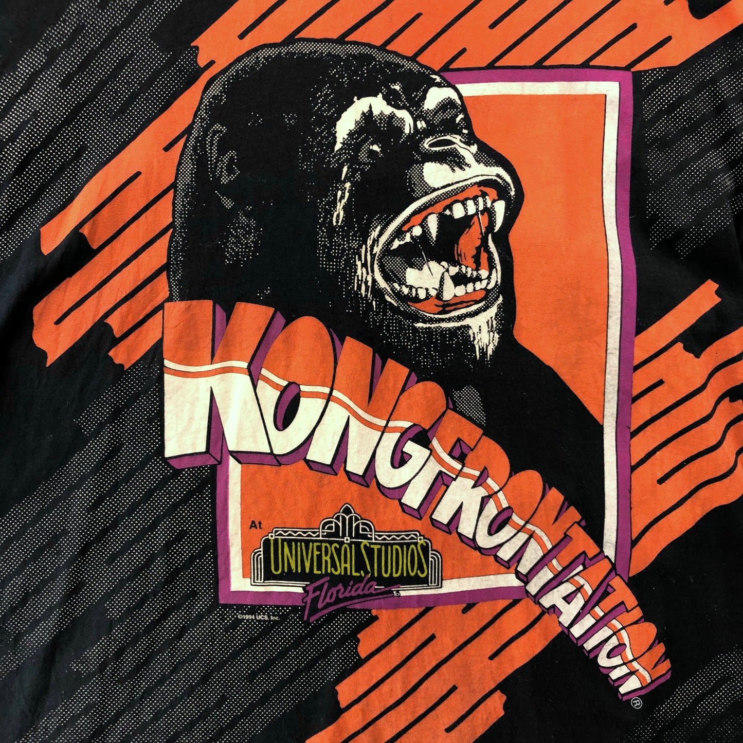 Vintage Kongfrontation Universal Studios Florida USA T Shirt XL