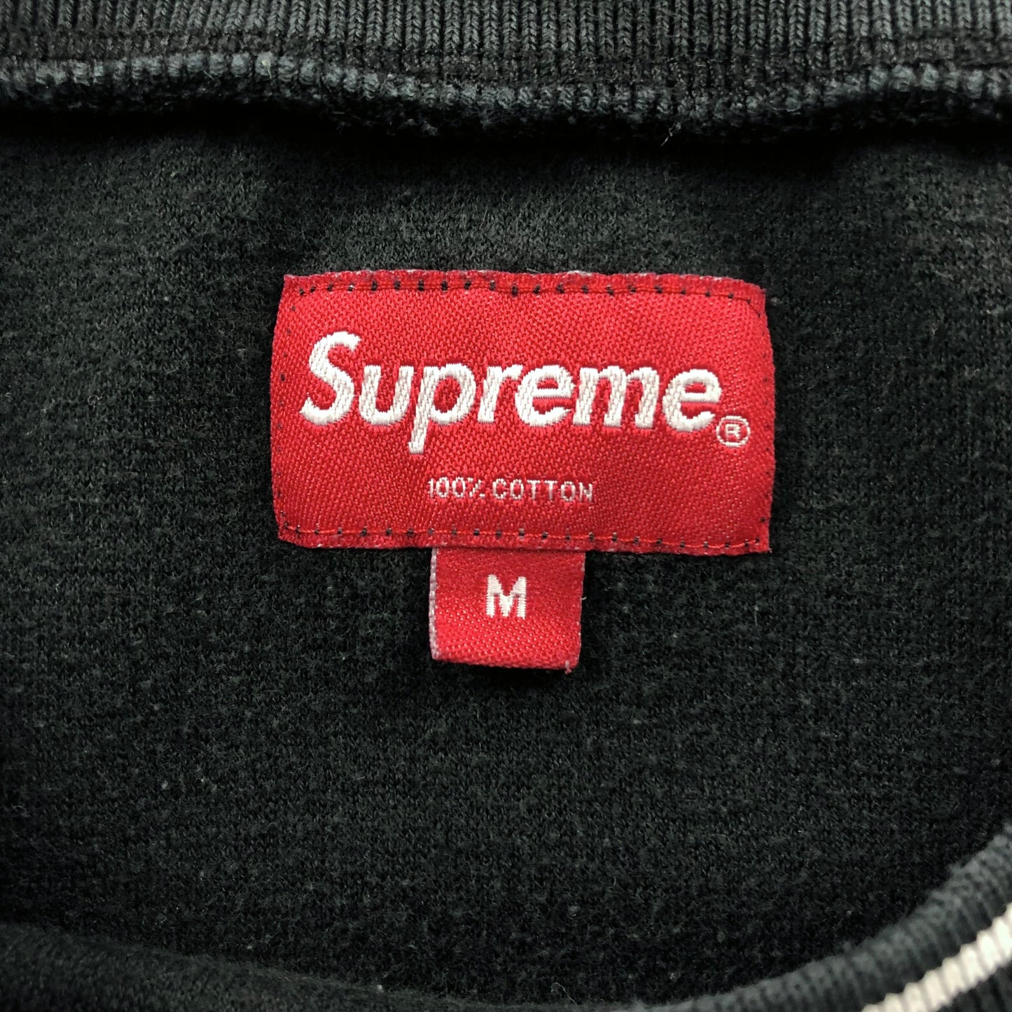 Supreme New York Waffle Knit Crewneck T Shirt M