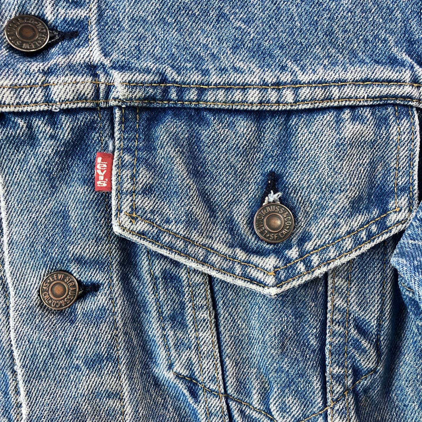 Vintage USA Levis Button Denim Jacket L