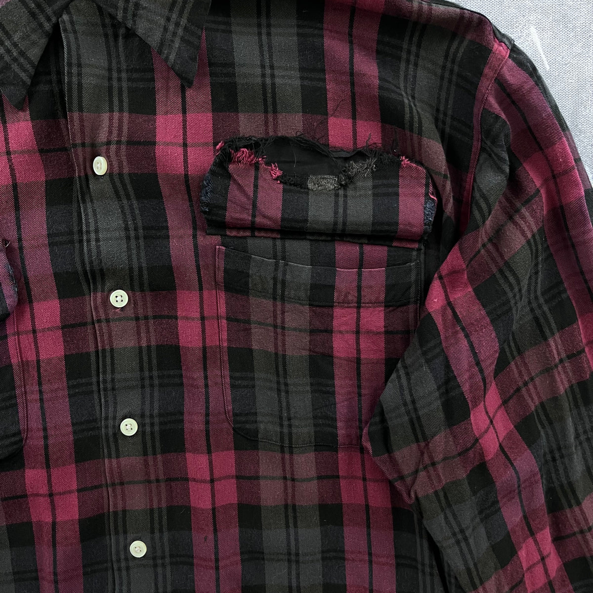 Vintage Polo Ralph Lauren Heavyweight Plaid Flannel Button Shirt L