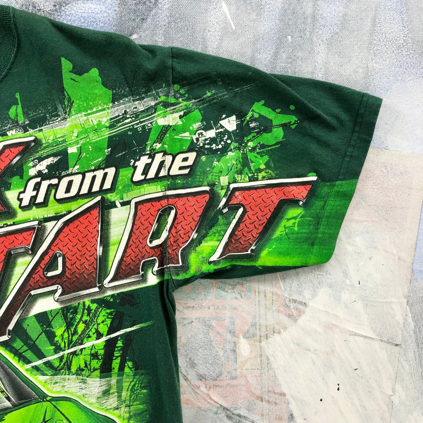 Vintage Nascar Dale Earnhardt Jr Chase Authentics AOP T Shirt M