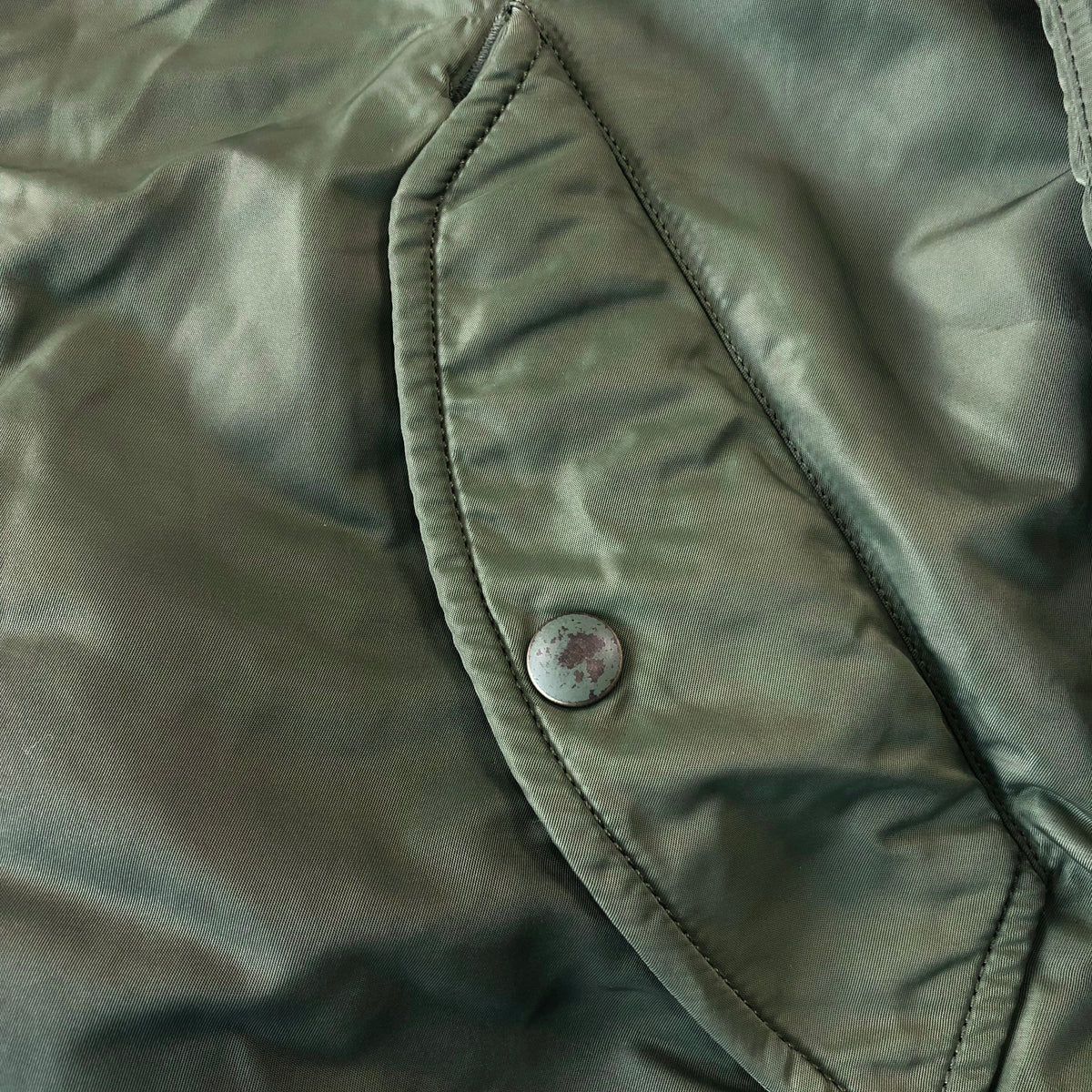 Vintage Ralph Lauren Reversible Flight MA-1 Bomber Zip Jacket XL
