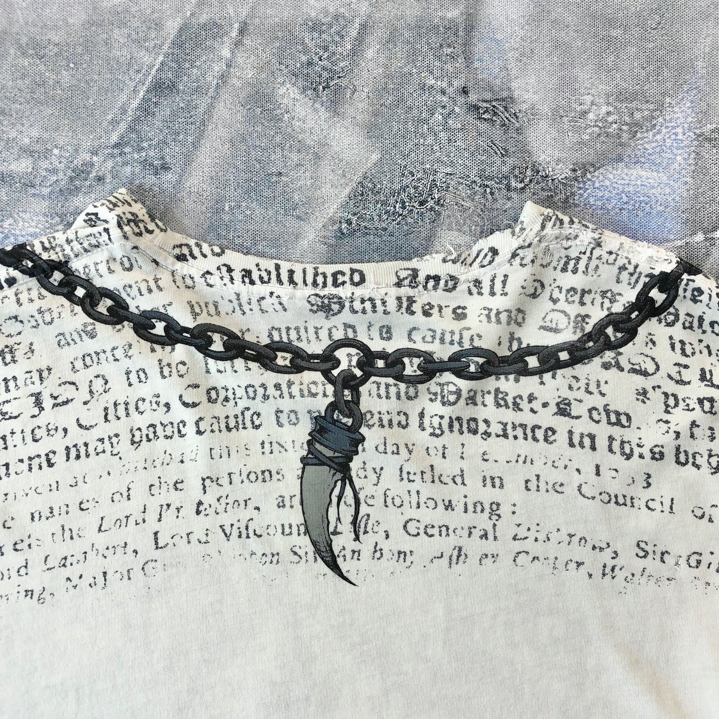 Vintage Affliction Skull Cross T Shirt M