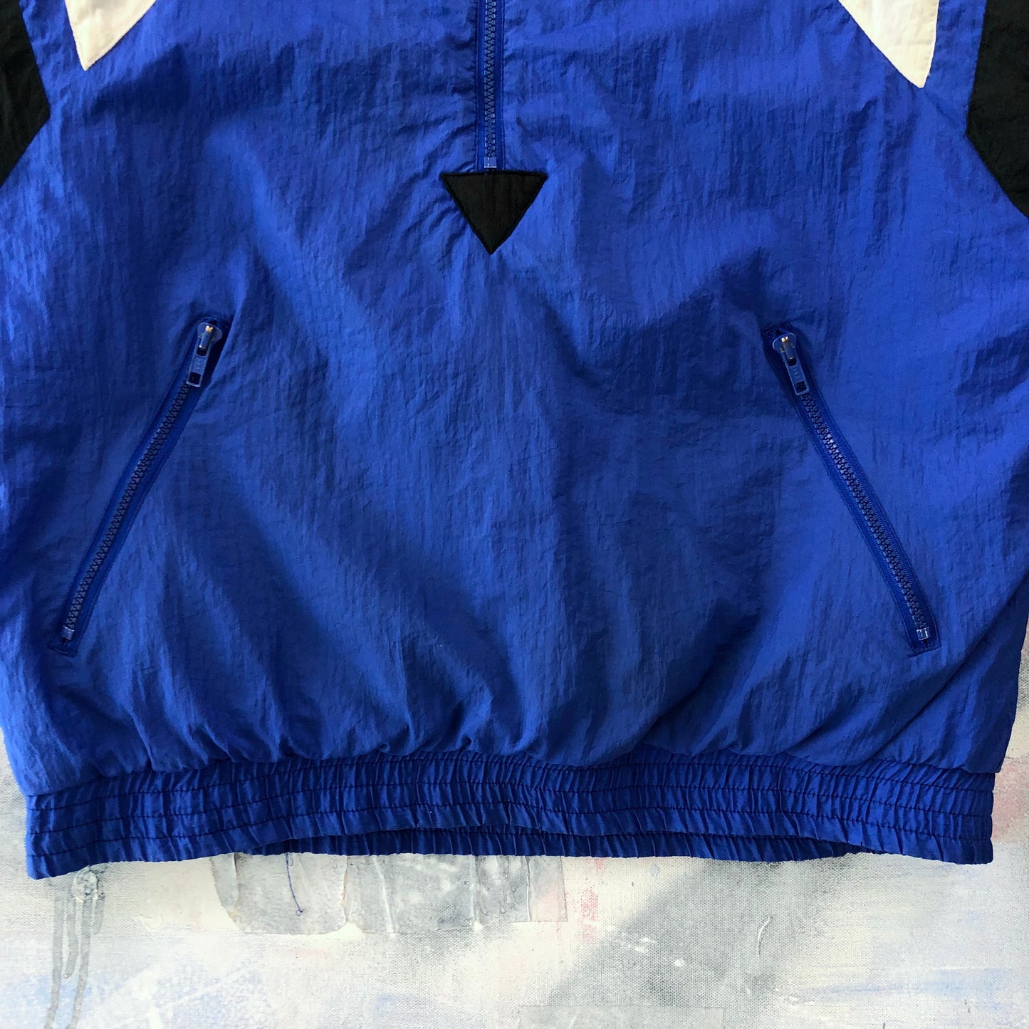 Vintage Adidas Quarter Zip Padded Pullover Jacket XL