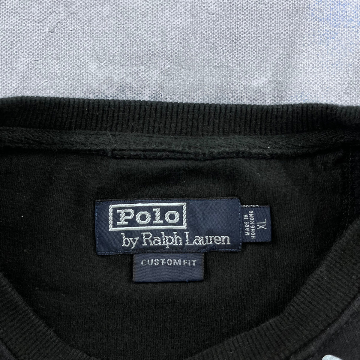 Vintage Polo Ralph Lauren Big Pony Elbow Patch Crewneck Sweatshirt XL